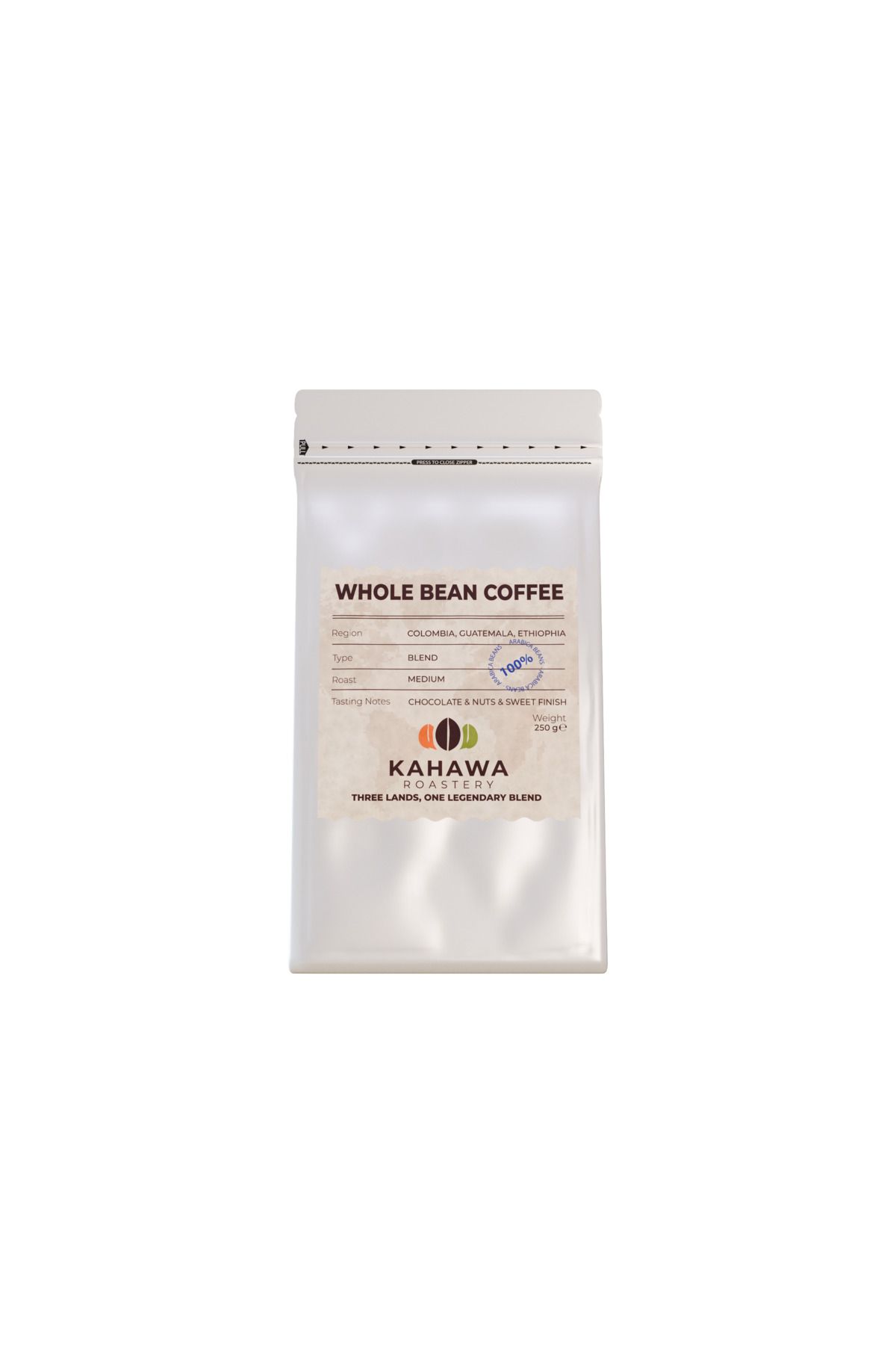 Kahawa Roastery Premium Espresso Çekirdek 250 gr