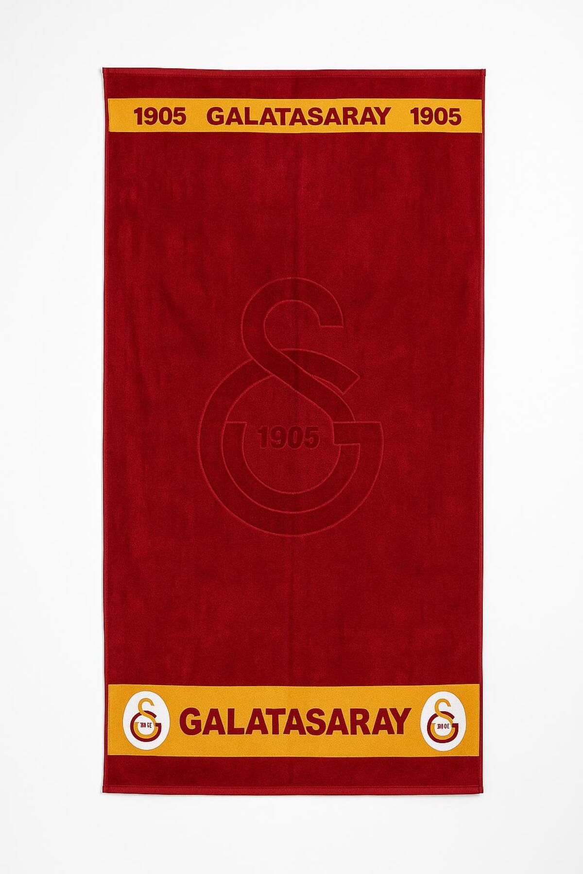 ZEGPAR TARAFTAR DESENLİ NAKIŞLI PLAJ HAVLUSU FB GS BJK