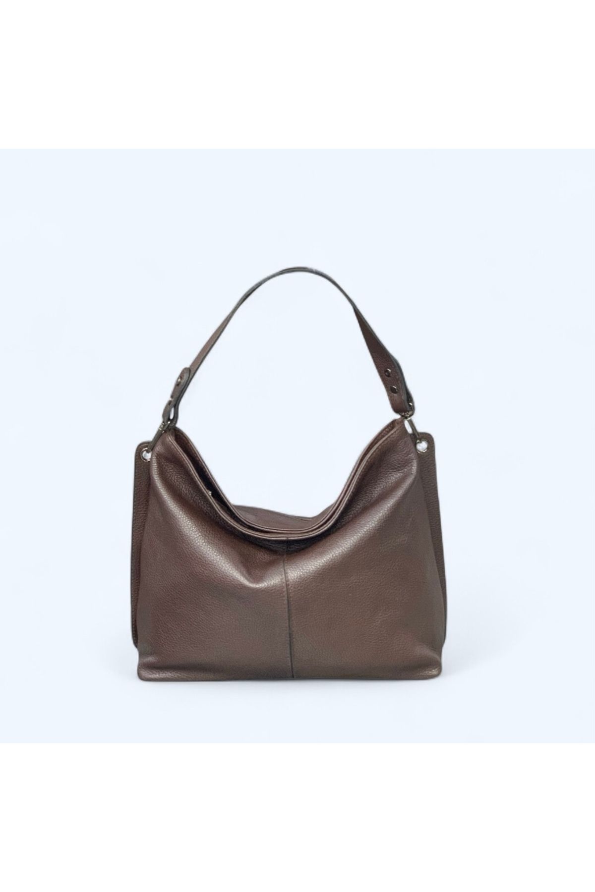 Mufflon Leather Collection Hakiki Deri Kadın Omuz Çantası Gerçek Deri