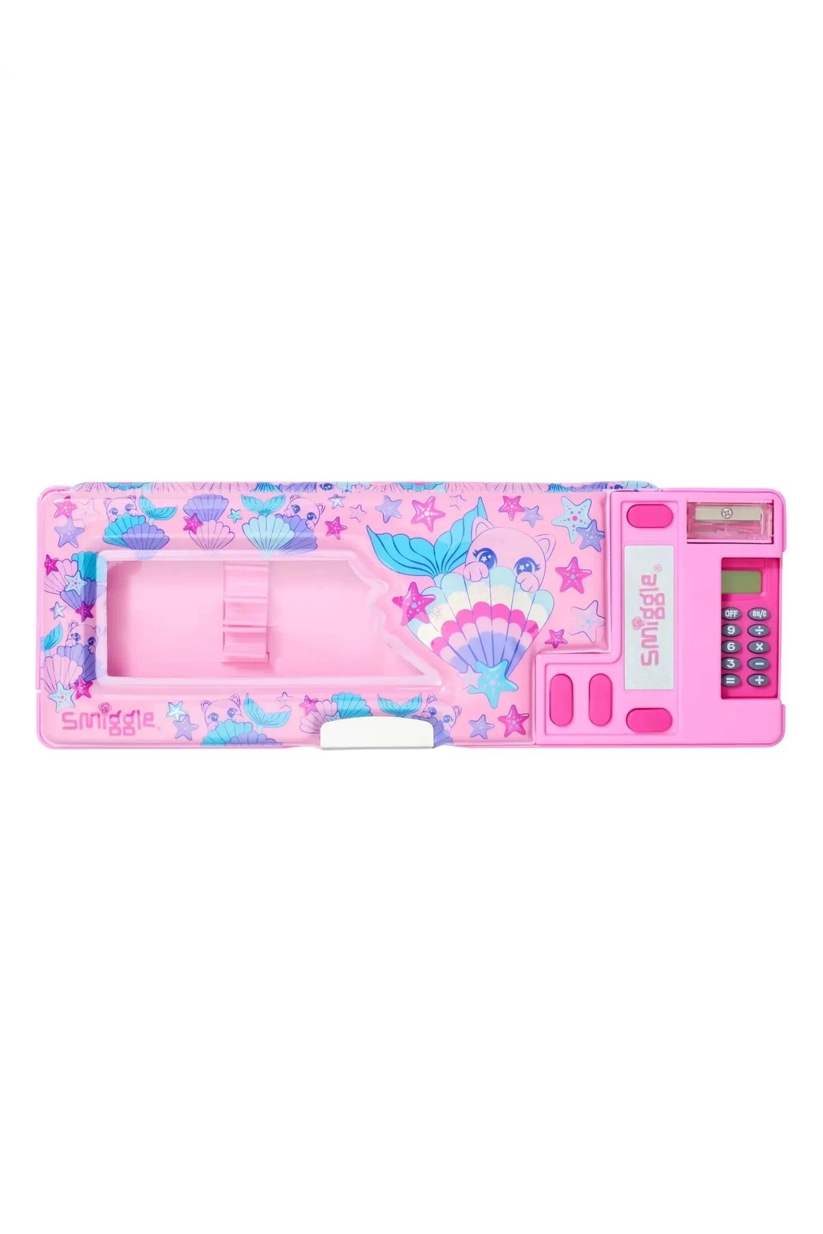 SMIGGLE-- Hi There Sea World Pop Out Automatic Pencil Case with Calculator 1