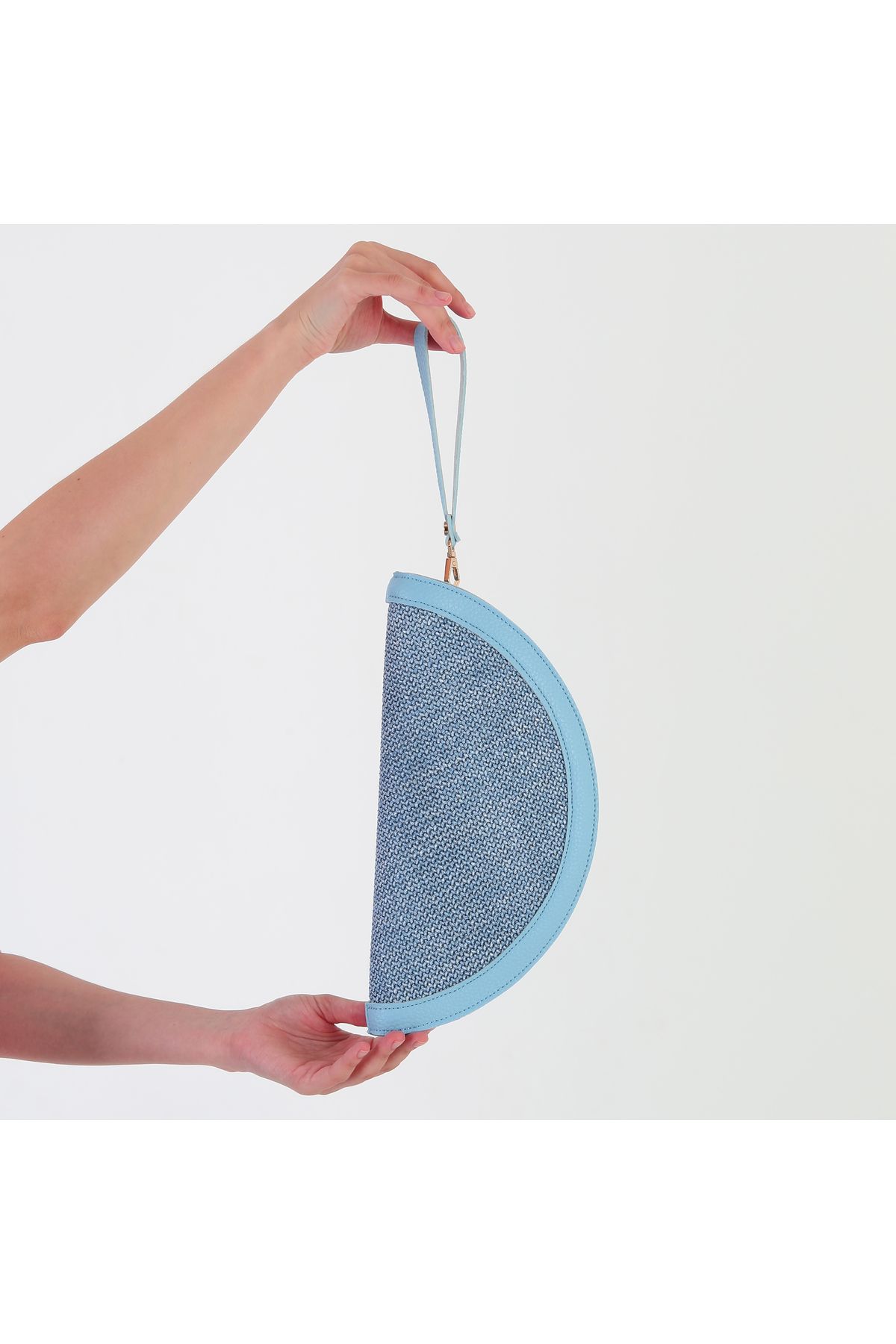 GUONN Venice Hasır Clutch Çanta