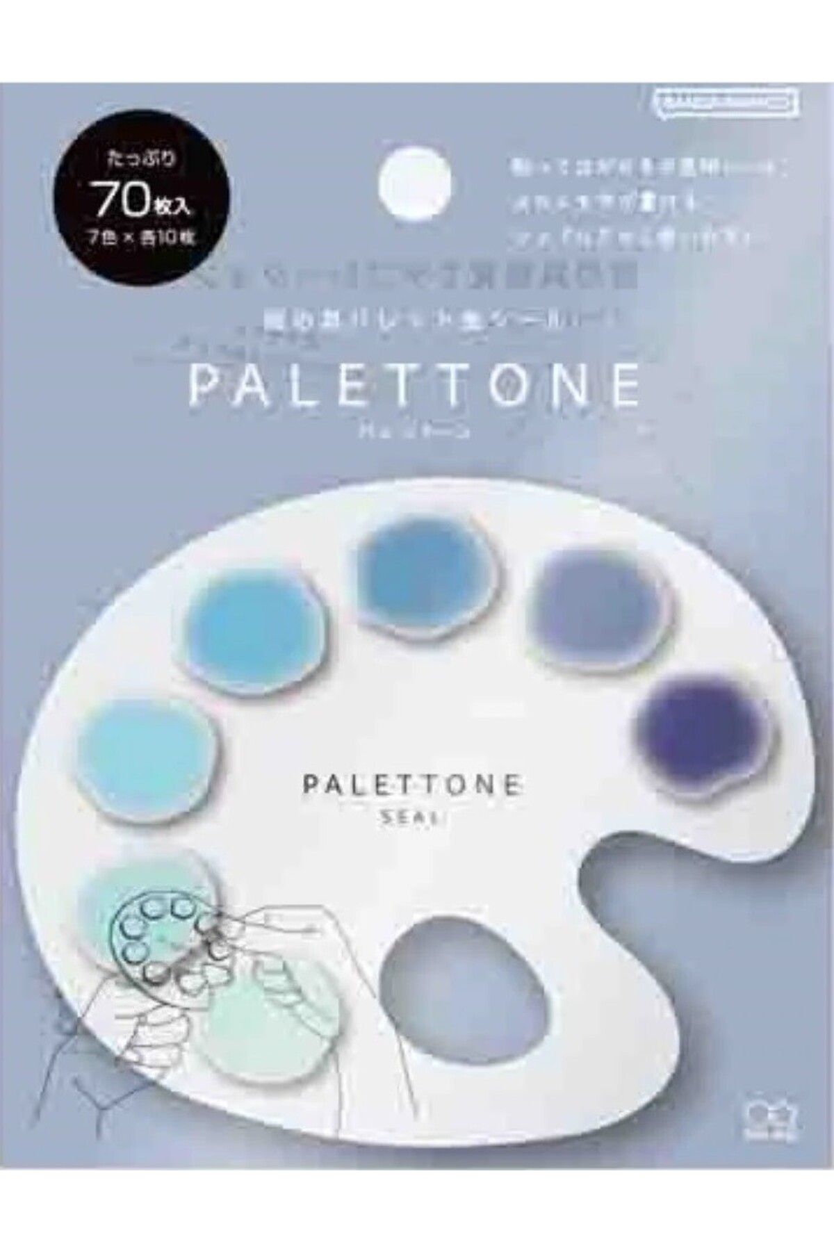 Sunstar Bandai Namco PALETTONE Sticker Çıkartma - Puddle Sky