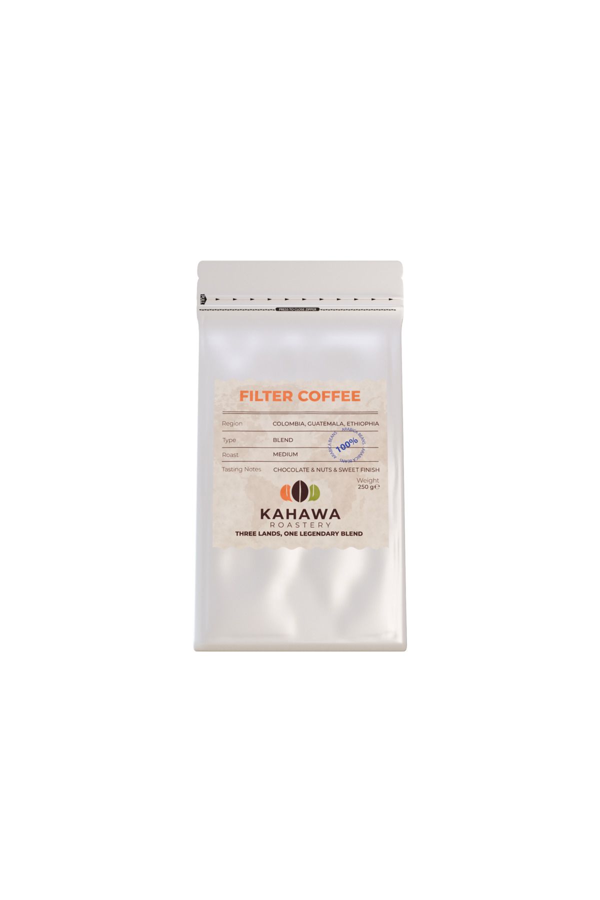 Kahawa Roastery Premium Filtre Kahve 250 gr