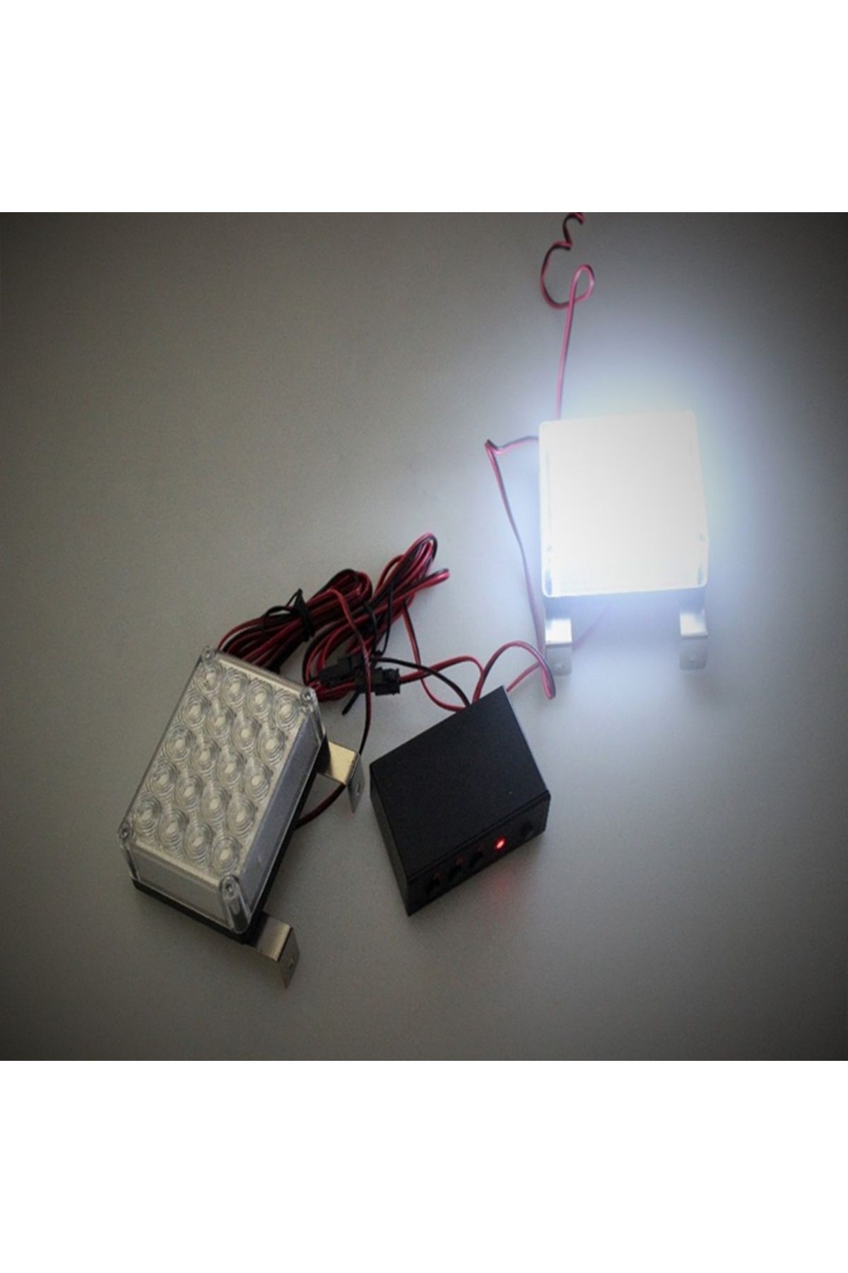 Space Flaşlı İkaz Lambası 40 Led (Beyaz) / LAPA16-1