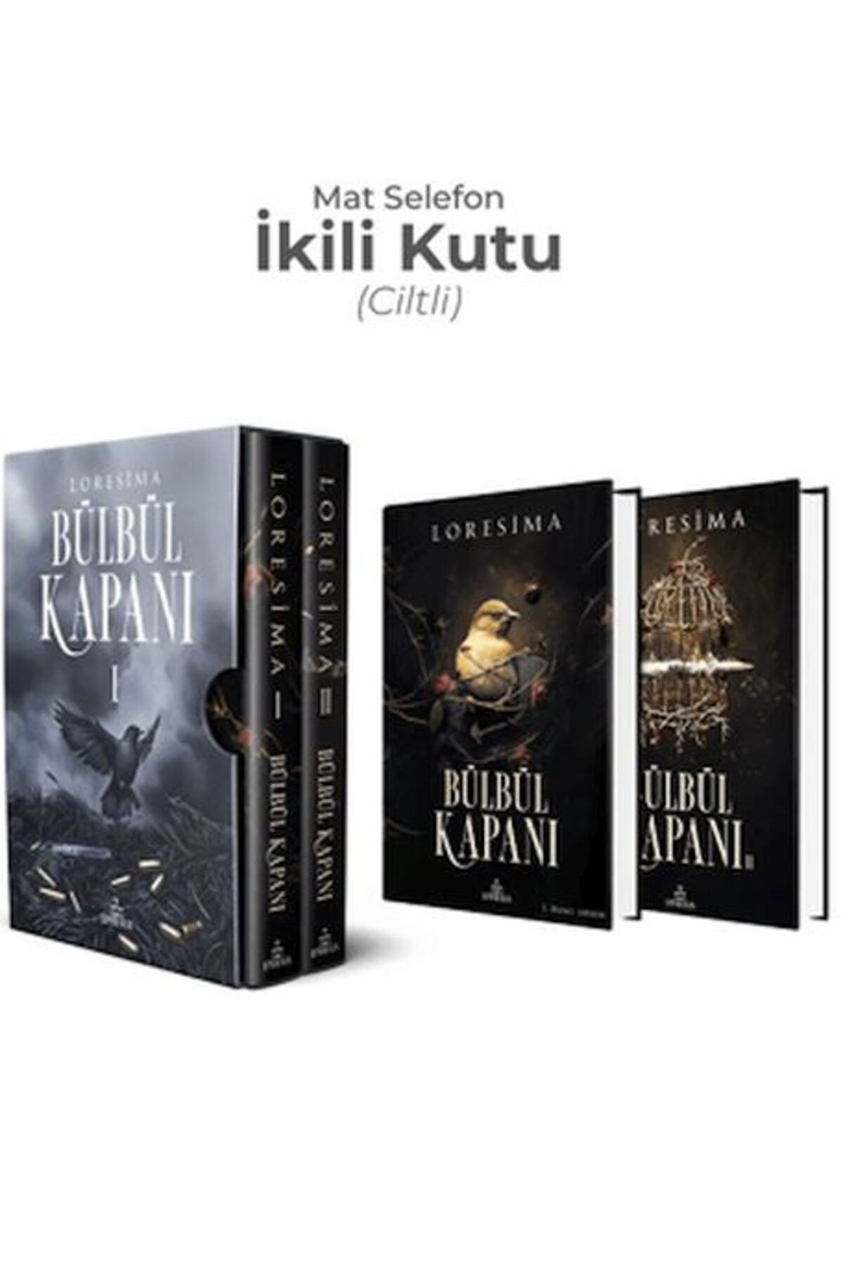 Ephesus Yayınları Bülbül Kapanı İkili Kutu (Ciltli)