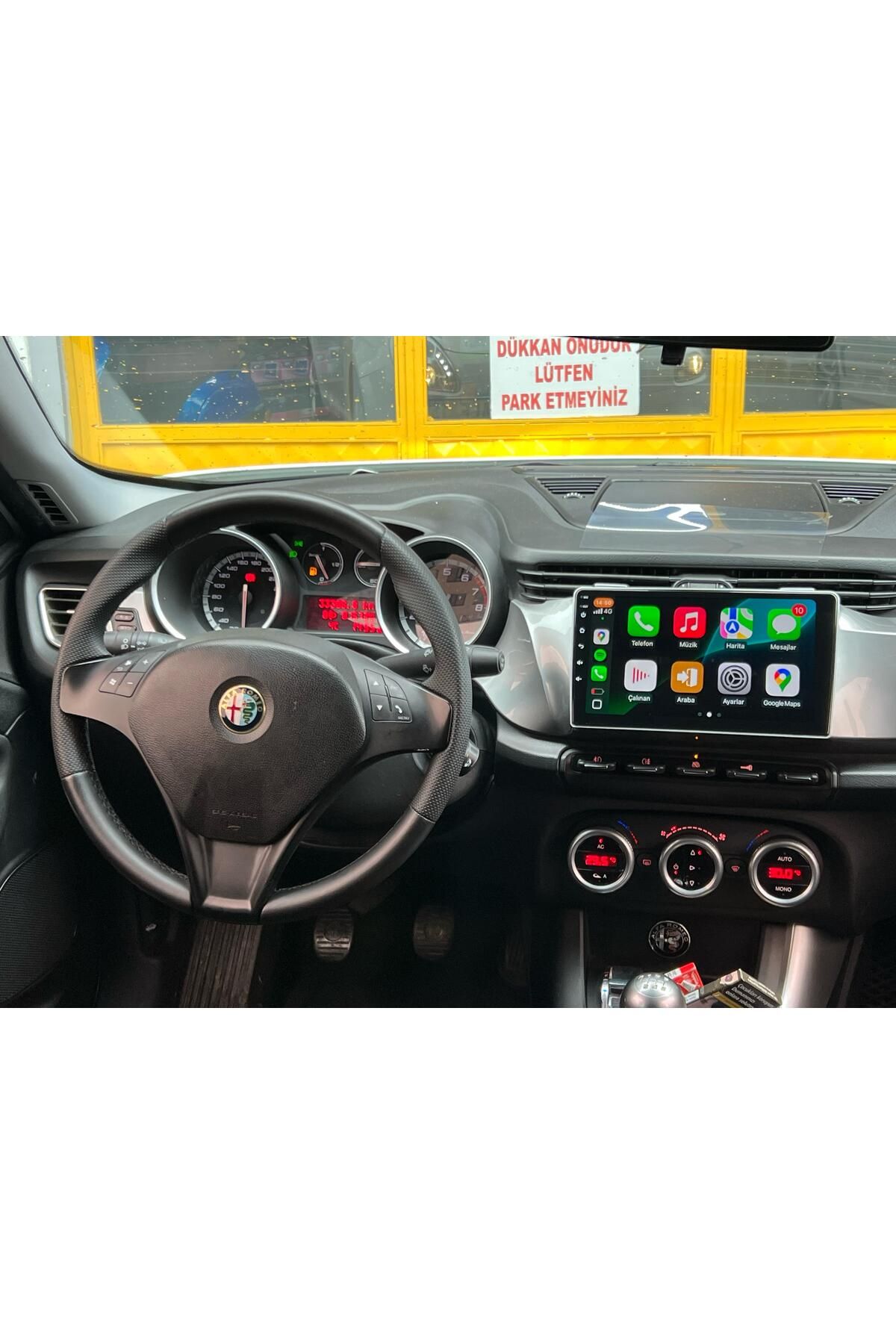 Carnavi ALFA ROMEO GİULİETTA 9İNÇ CARPLAY-ANDROİD AUTO 4GB RAM 64GB HAFIZA CARPLAY-MULTİMEDYA