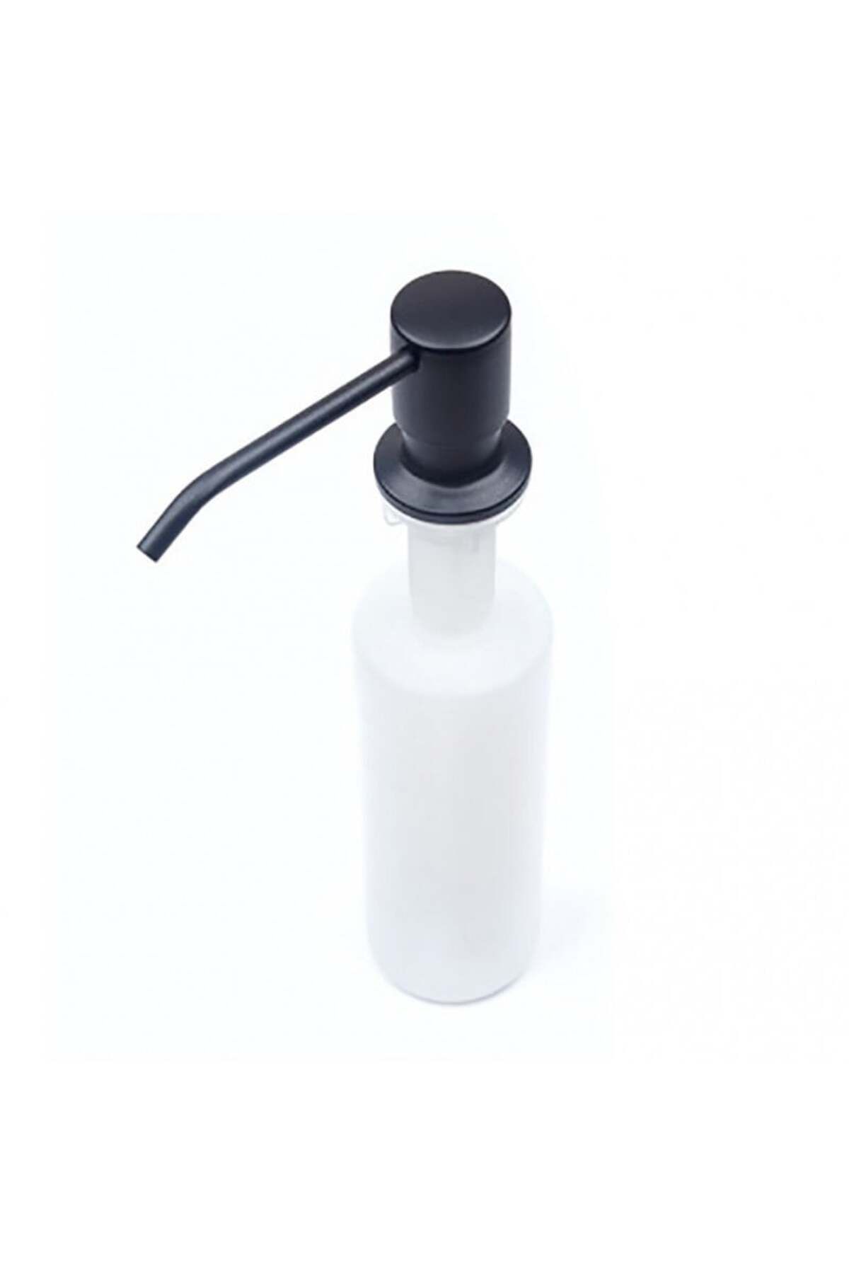 TECHSTAR-Dozator încorporat negru, pentru chiuvetă, săpun, detergent, 300 ml 4