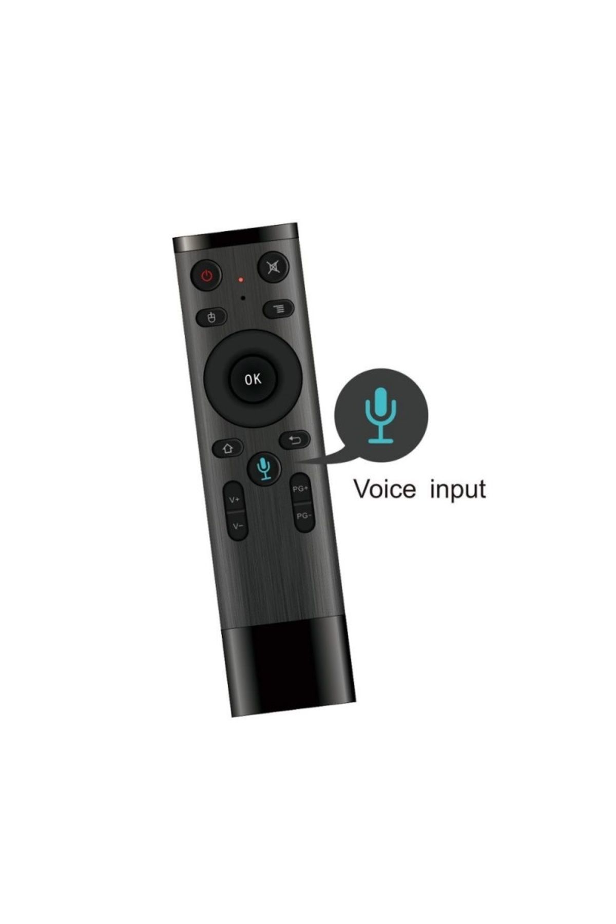 TECHSTAR-® Q5 Keyboard, Air Mouse, Voice, Remote Control, 2.4g, Gyroscope, 15 Meter Range, Pc Compati 4