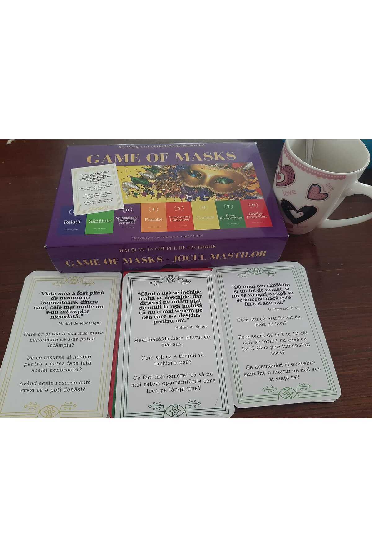 Game of Masks-– The Game of Masks – game/cards of self-knowledge, relationships and authentic connection 3