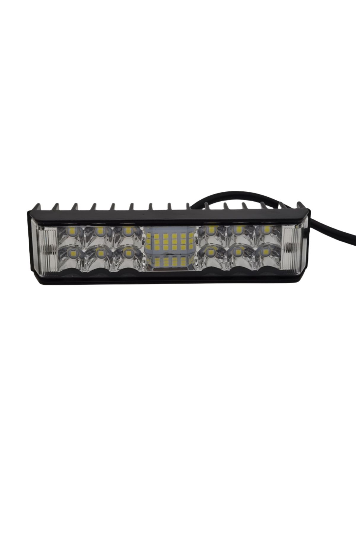 Space Offroad sis lambası turuncu-beyaz çakarlı 34 led 20w 12-30v adet/ LASS296-1