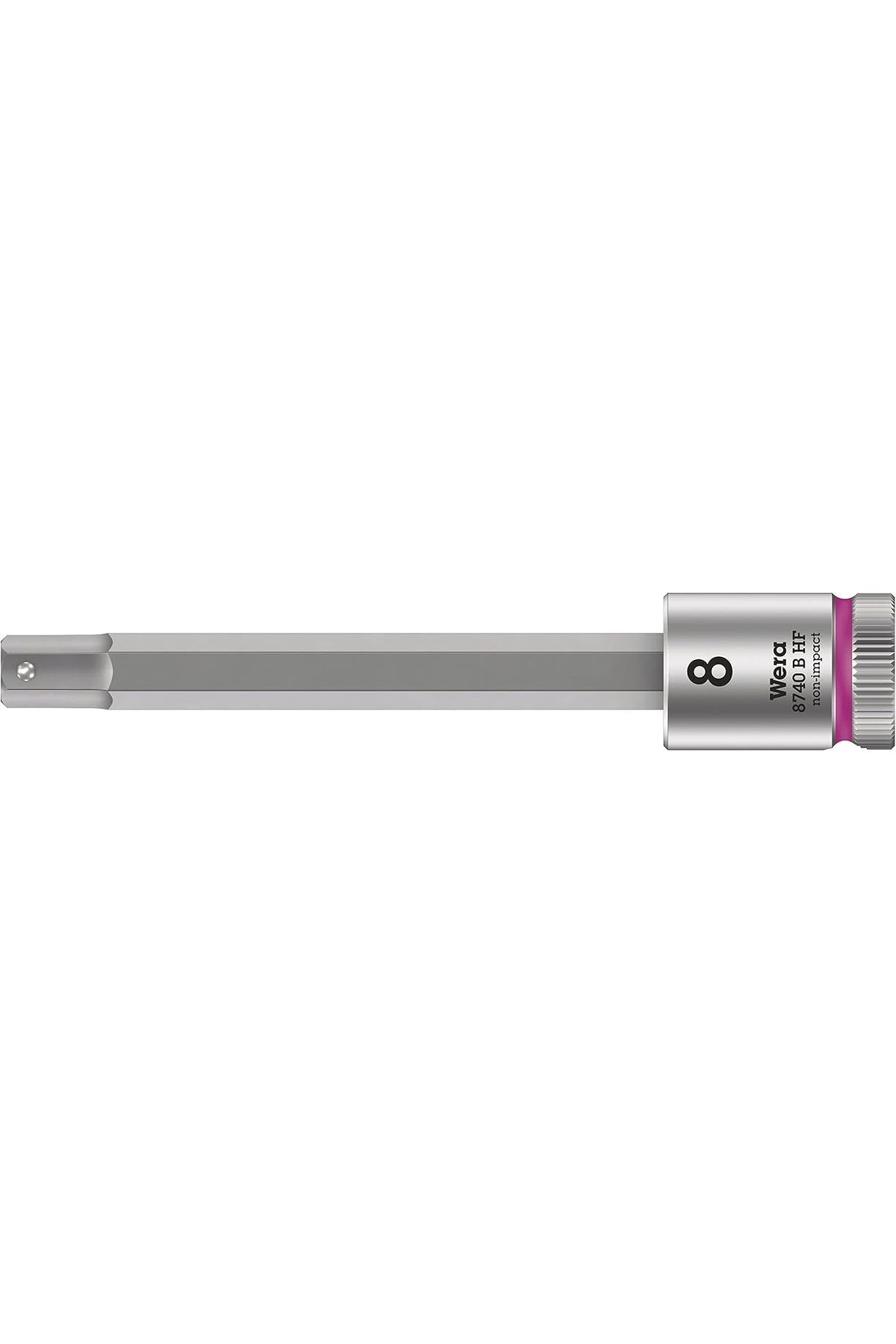 Pazarcan Wera 05003040001 8740 B Hf Zyklop Uç, Tutma Fonksiyonlu 3/8 Inç Tahrikli, 8,0 X 100,5 Mm, 8, 0 X 10