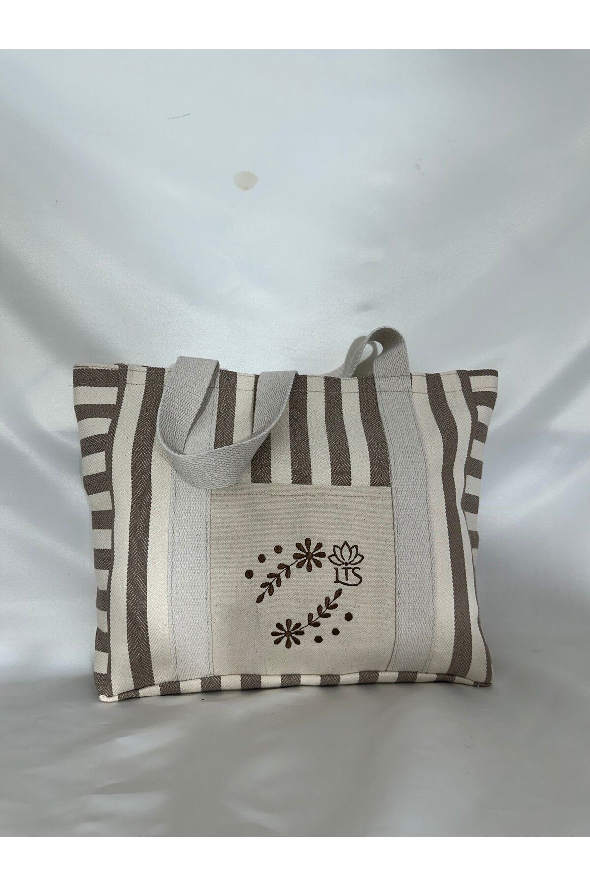 LTS bag keten omuz çantası (çizgili)