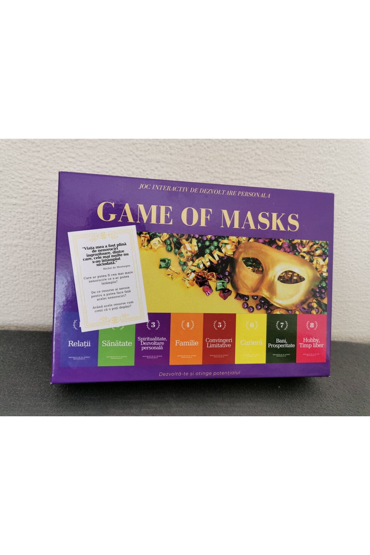 Game of Masks-– The Game of Masks – game/cards of self-knowledge, relationships and authentic connection 1