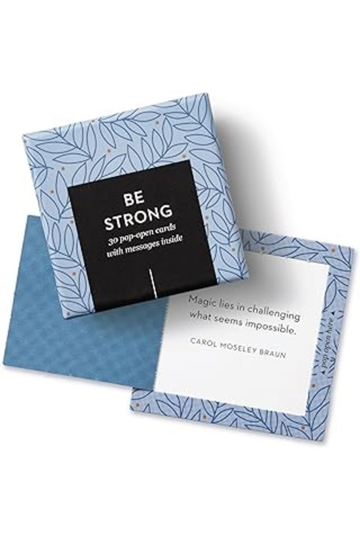 Pazarcan Compendium'Dan Thoughtfulls Pop-Open Kartlar, Be Strong — 30 Pop-Open Kartlar, Her Biri Içinde Başk