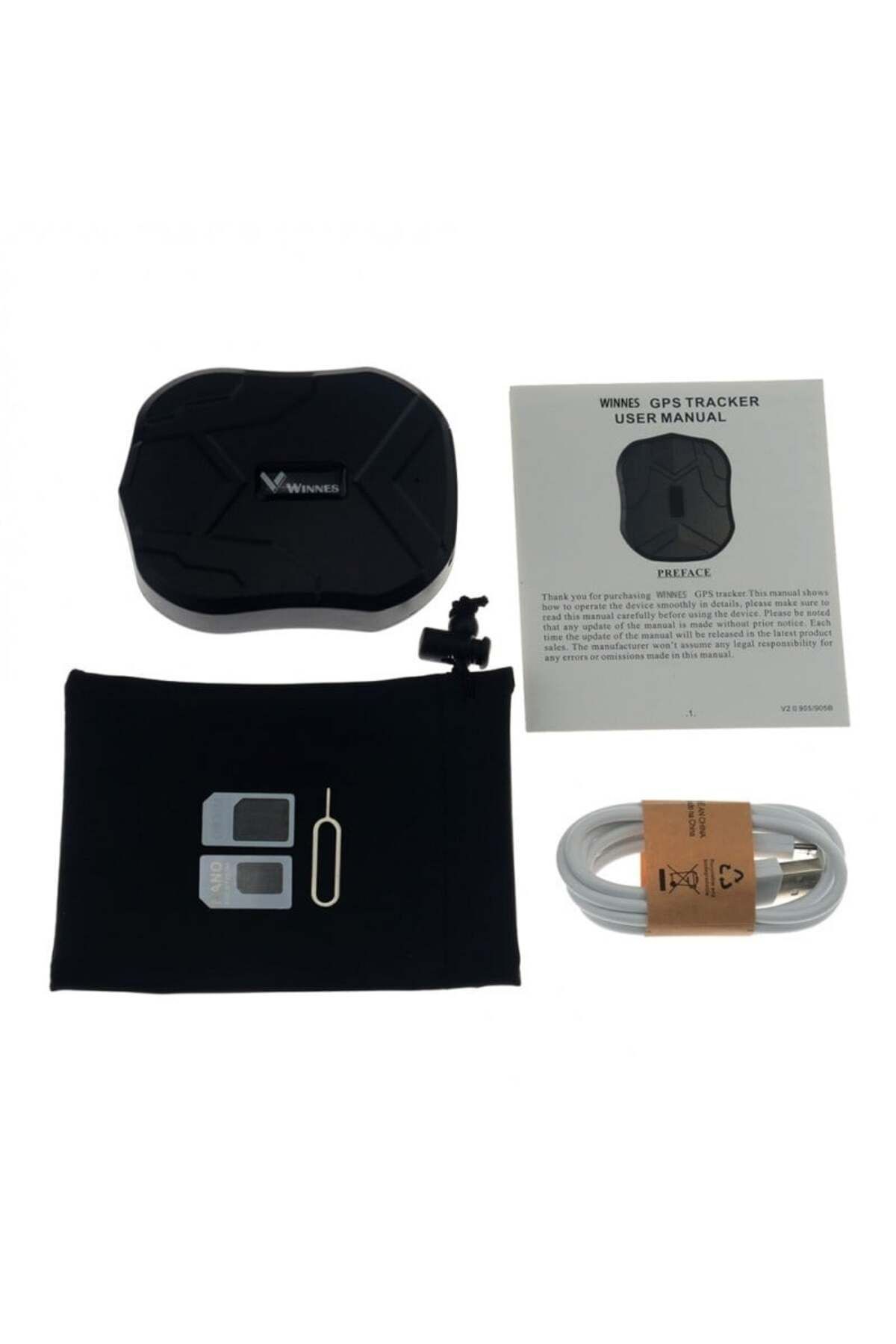 TECHSTAR-GPS Tracker Techstar® TK905, LBS+GPS Location, SIM, 6 Months Data History, Mobile Data Connection, 5 11