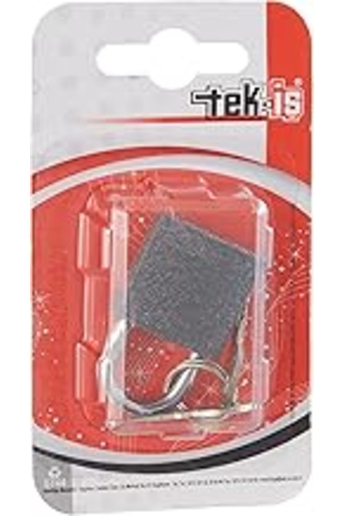 Qedii Tek-İş 524164 Asma Kilit Gri Döküm, Gri, 25Mm