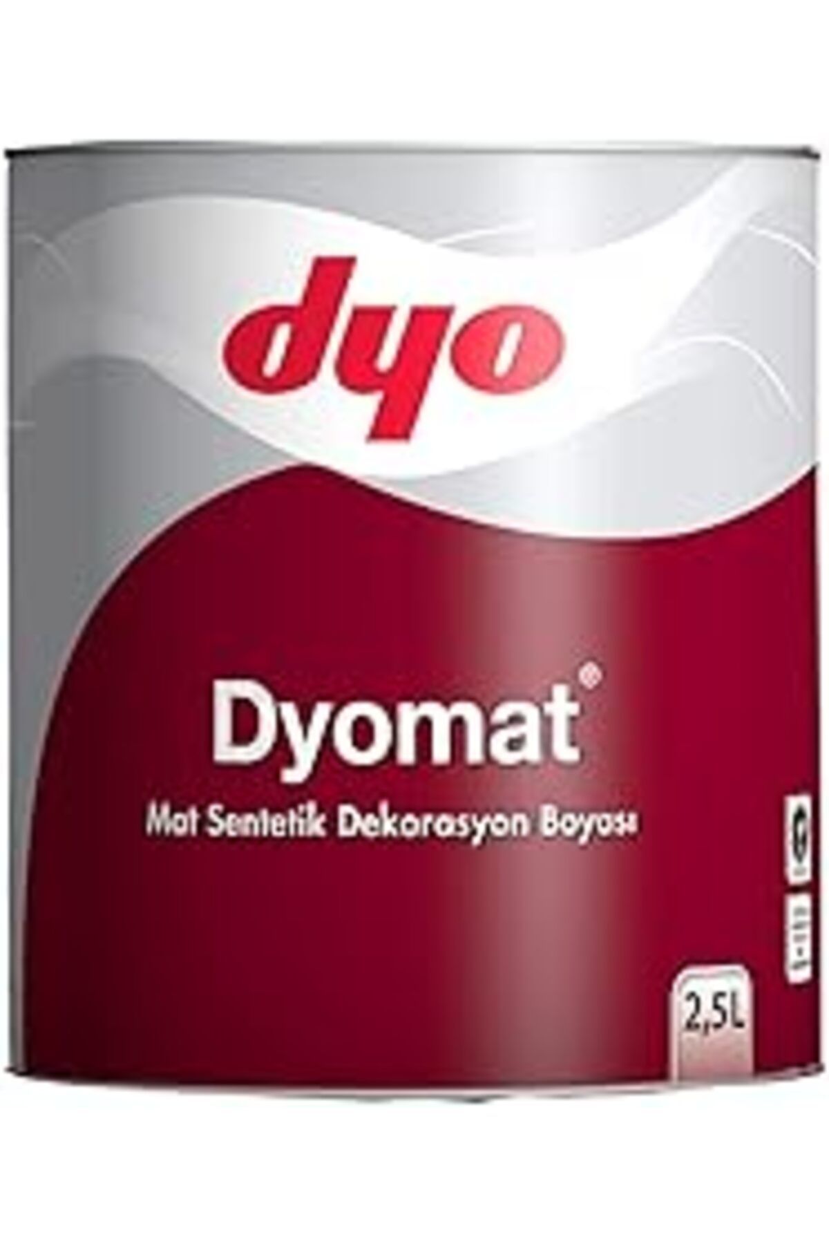 Pazarcan Dyomat Mat Dekorasyon Boyası 0,75 Litre Beyaz