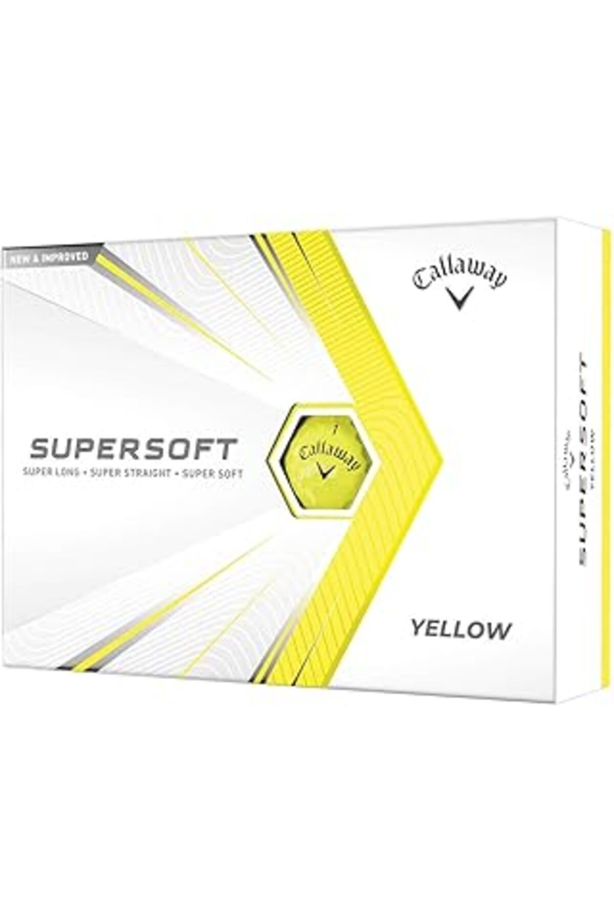 NETWORK ART Callaway Golf Supersoft Golf Topları 2022