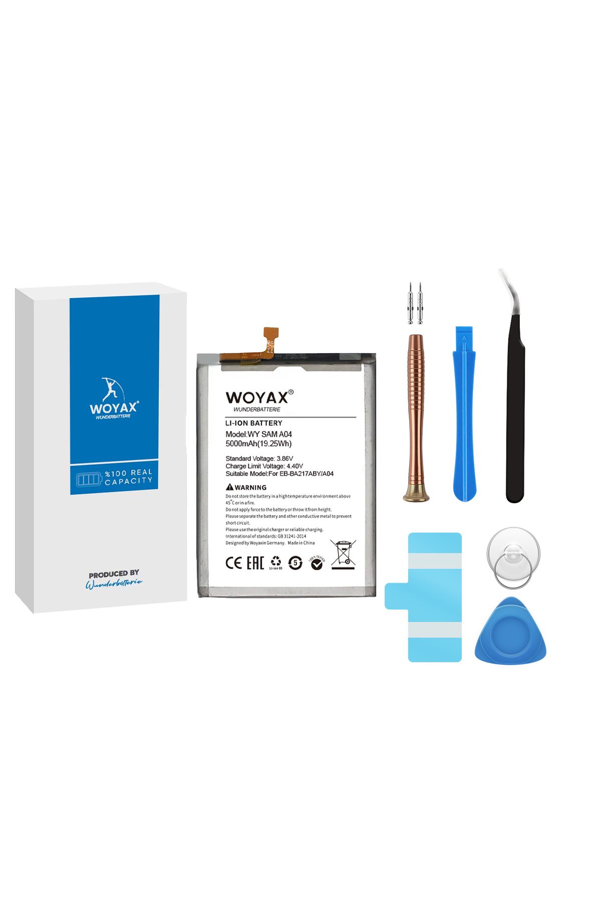 woyax by Deji Samsung Galaxy A04 Premium Batarya WT-S-W1