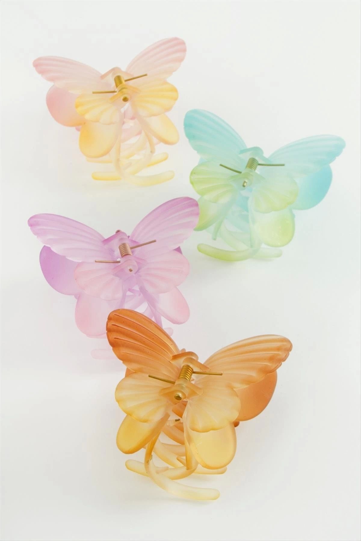 E&E Home Çift Kanatlı Kelebek Mandal Toka 8 cm