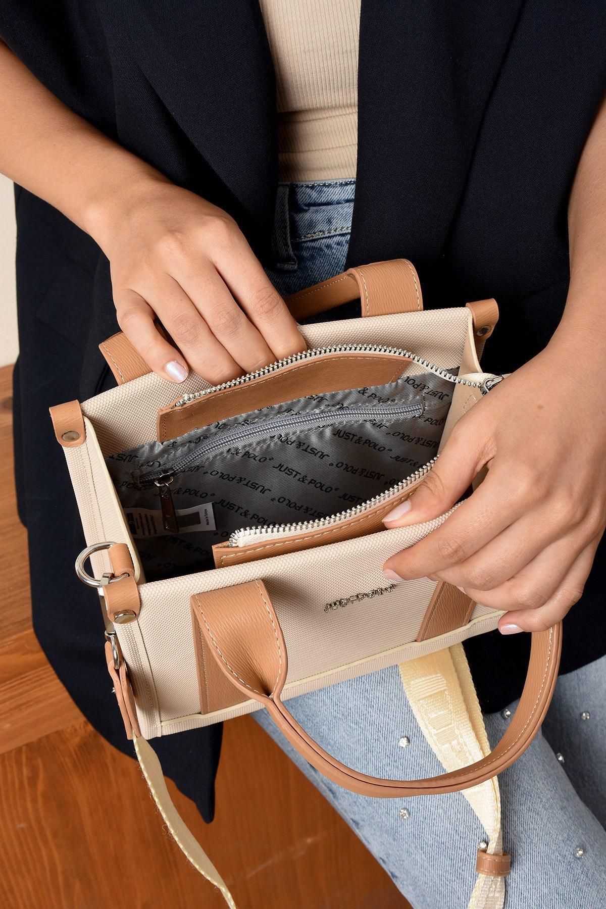 H&D COLLECTİON-Stylish Quality Very Useful Medium Size Hand and Shoulder Bag 6072 3