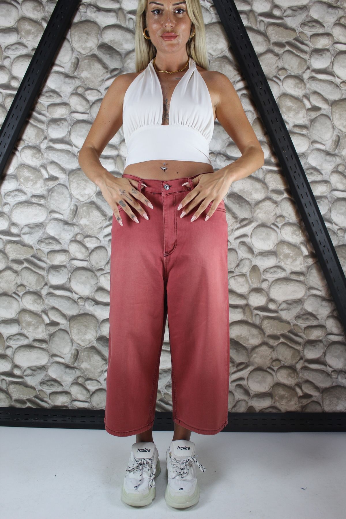 St.Poll unisex baggy şortolon