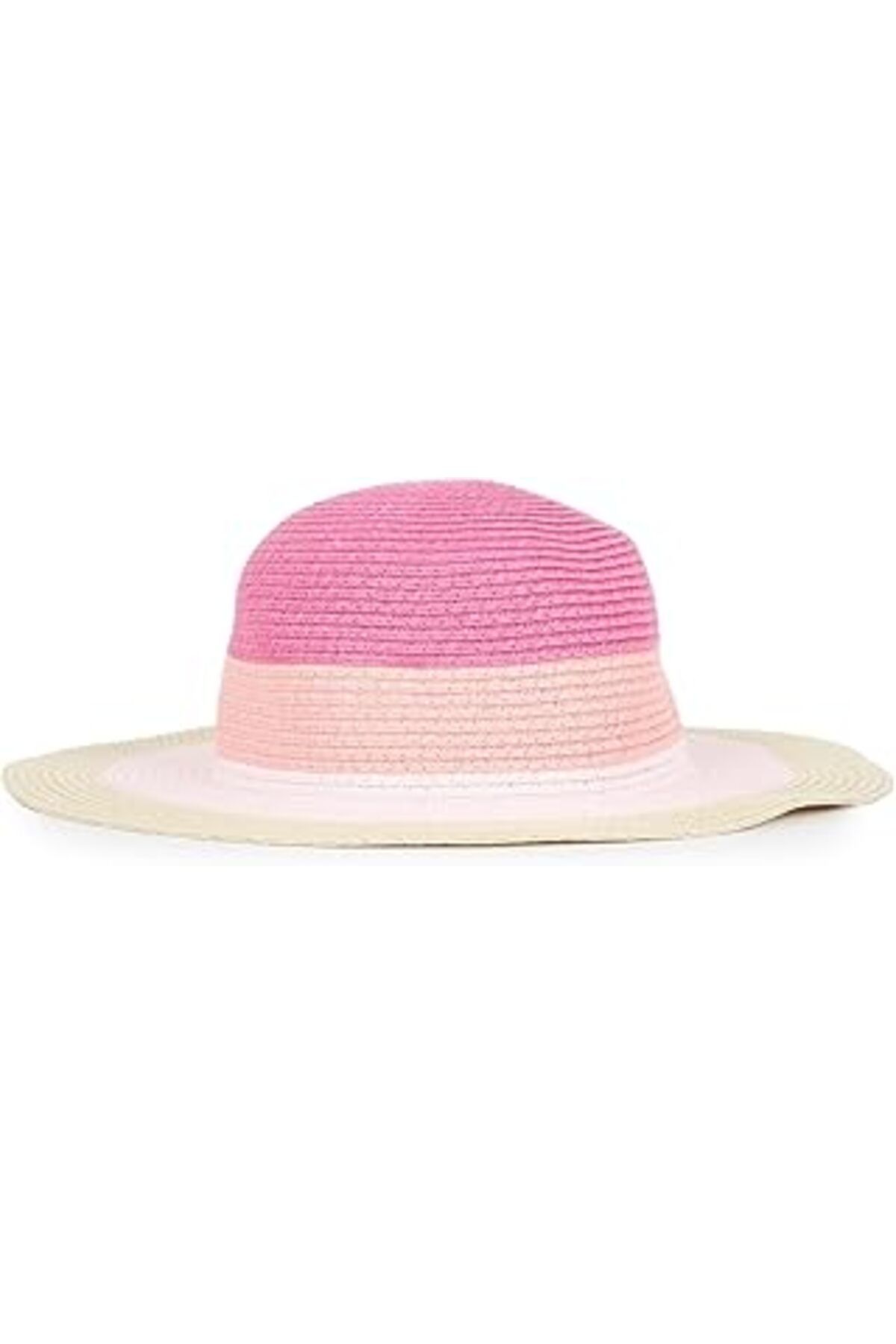 Pazarcan Defacto Kız Çocuk Kız Çocuk Hasır Şapka, Pembe, Tek Beden