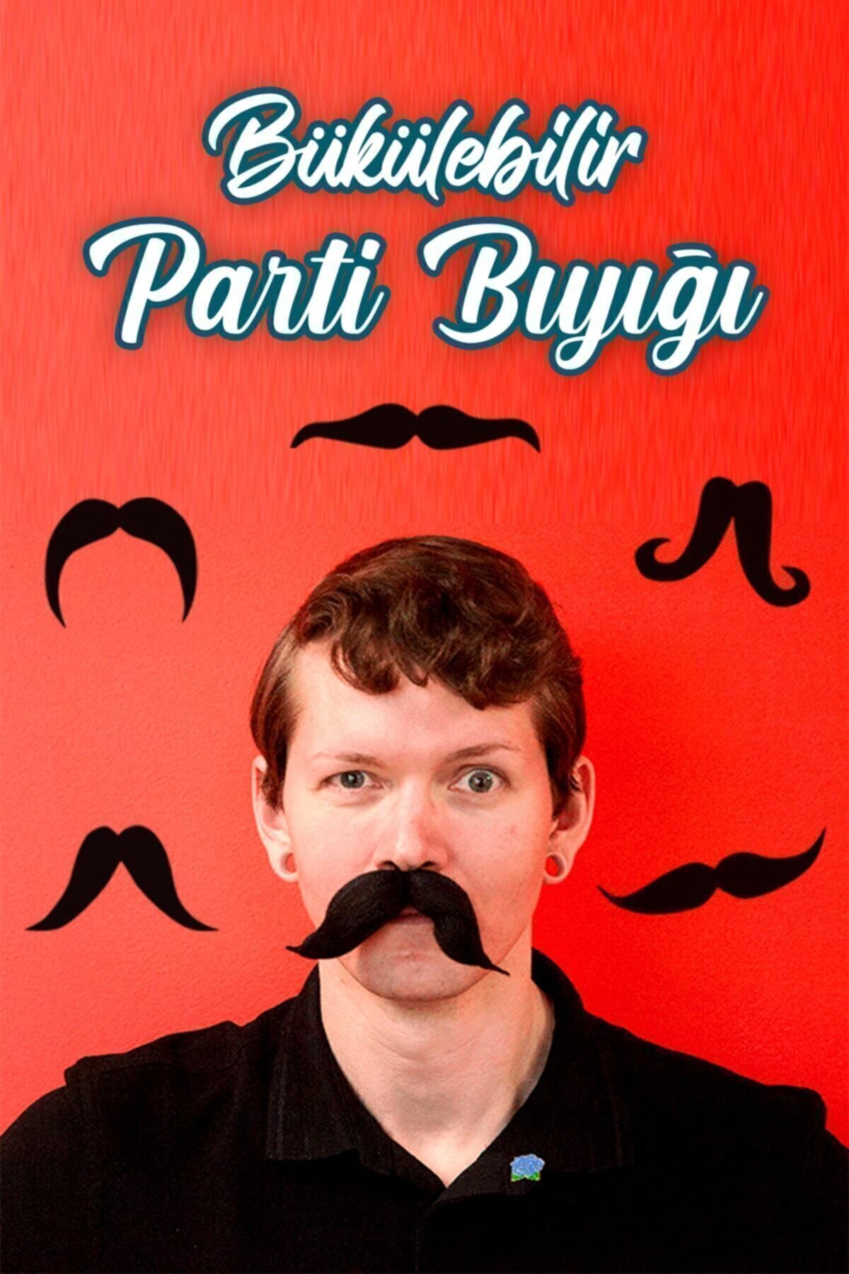 Bundera Takma Bıyık Parti Şaka Bıyığı Mustache