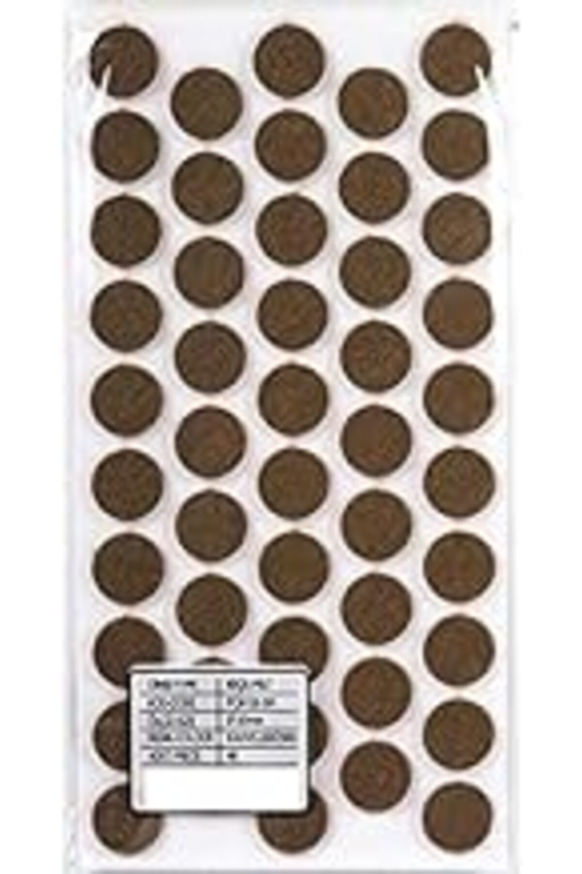 Pazarcan Gürçay Yapışkanlı Keçe Çap 20Mm 50 Adet