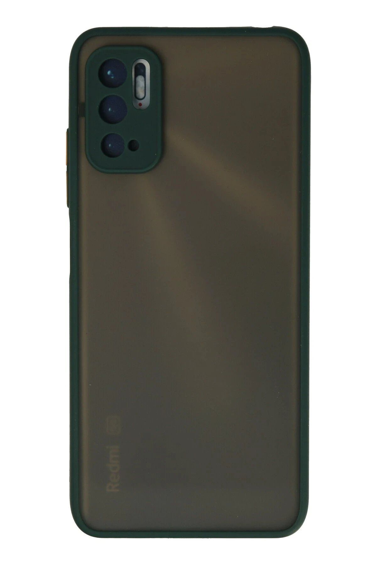 Toptan Bulurum Xiaomi Redmi Note 10 5G Kılıf Montreal Silikon Kapak - Yeşil