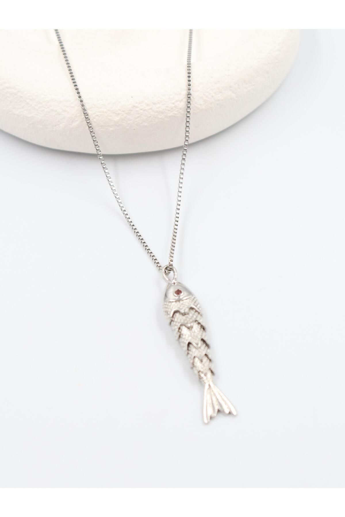 BY CANSU ACCESSORİES Saskia Balık Kolye