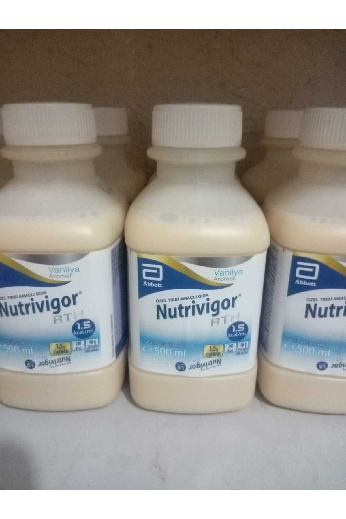 Nutrivigor rth vanilyalı 500 ml 3 adet