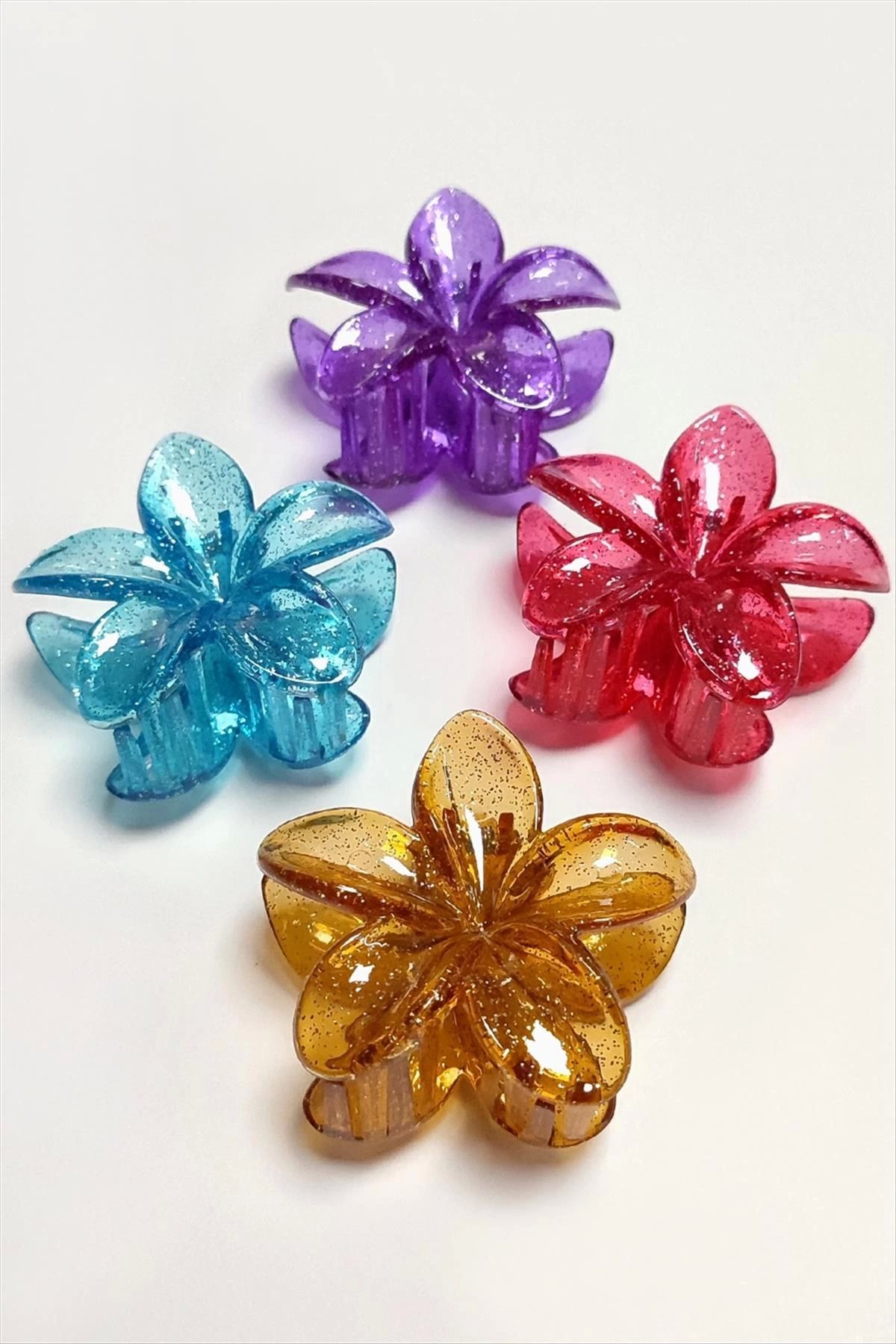 ÖYKÜ VE YİĞİT Simli Lotus Toka 8 cm