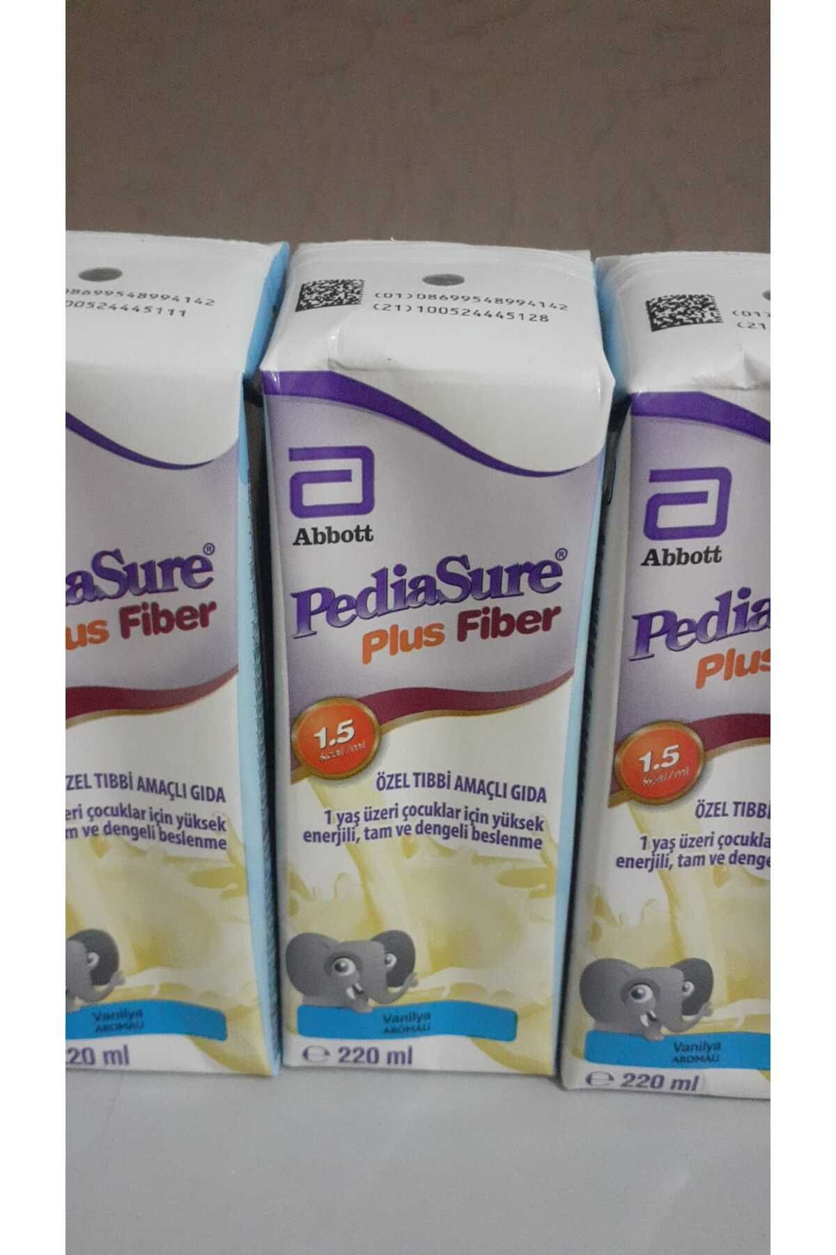 Pediasure plus fiber muz-vanilya-çilek-kakaolu karışık 15 adet