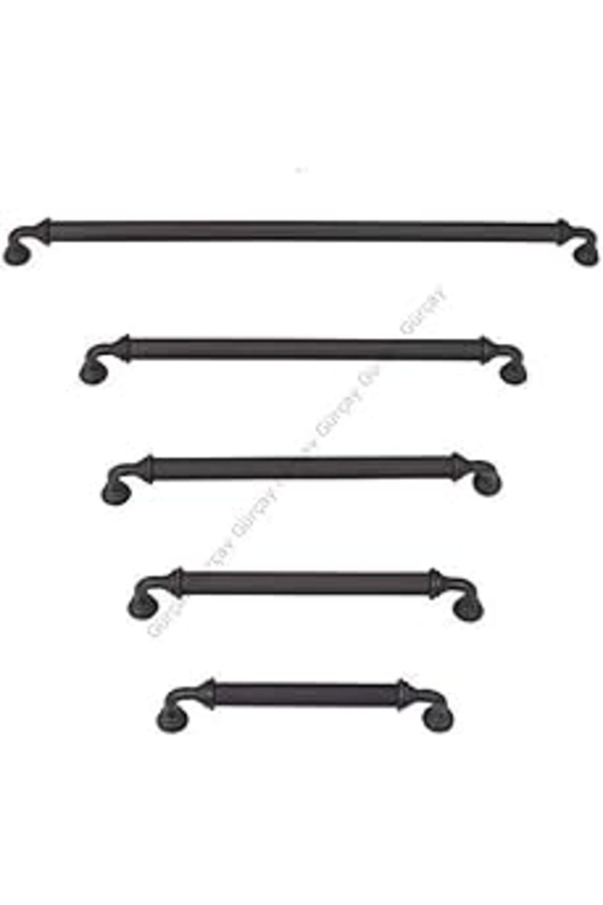 Pazarcan Gürçay Elif Kulp Siyah 320Mm (2 Adet)