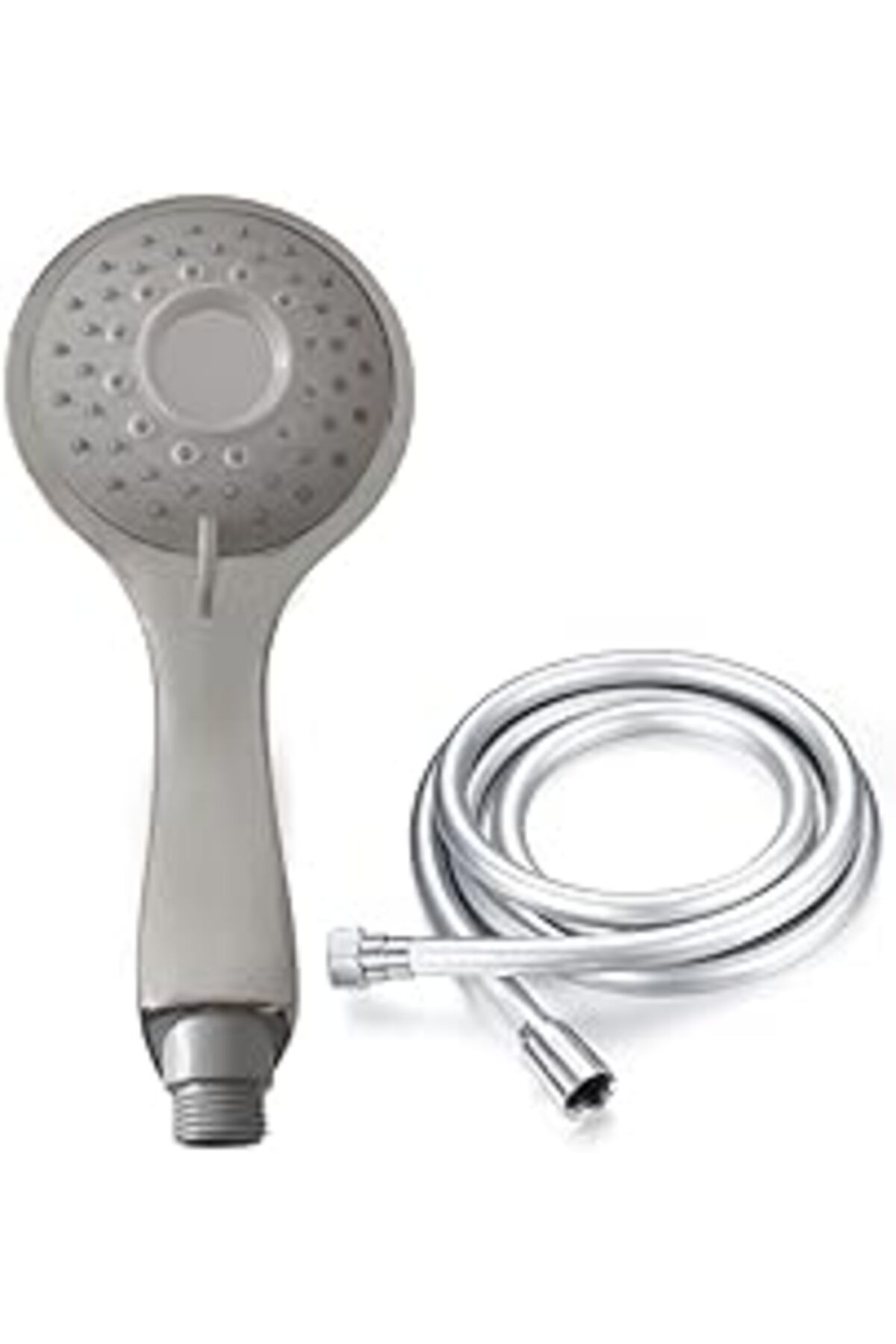 Qedii Nerolia Power Shower Yüksek Basınçlı Duş Seti/Ekstra Uzun 150Cm Pvc Duş Spiral Hortumu Ve 5F Masaj