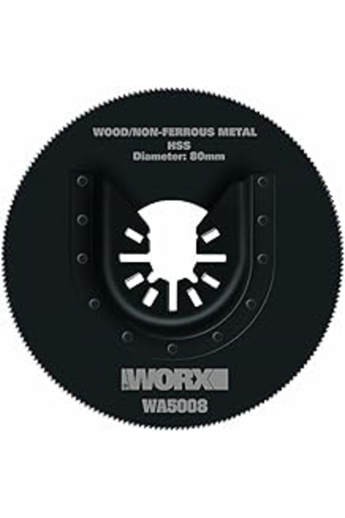 Pazarcan Worx Wa5008 Çok Amaçlı Raspalama Makinesi Için 80Mm 360˚ Metal, Ahşap, Fiberglas, Pvc Universal Kes