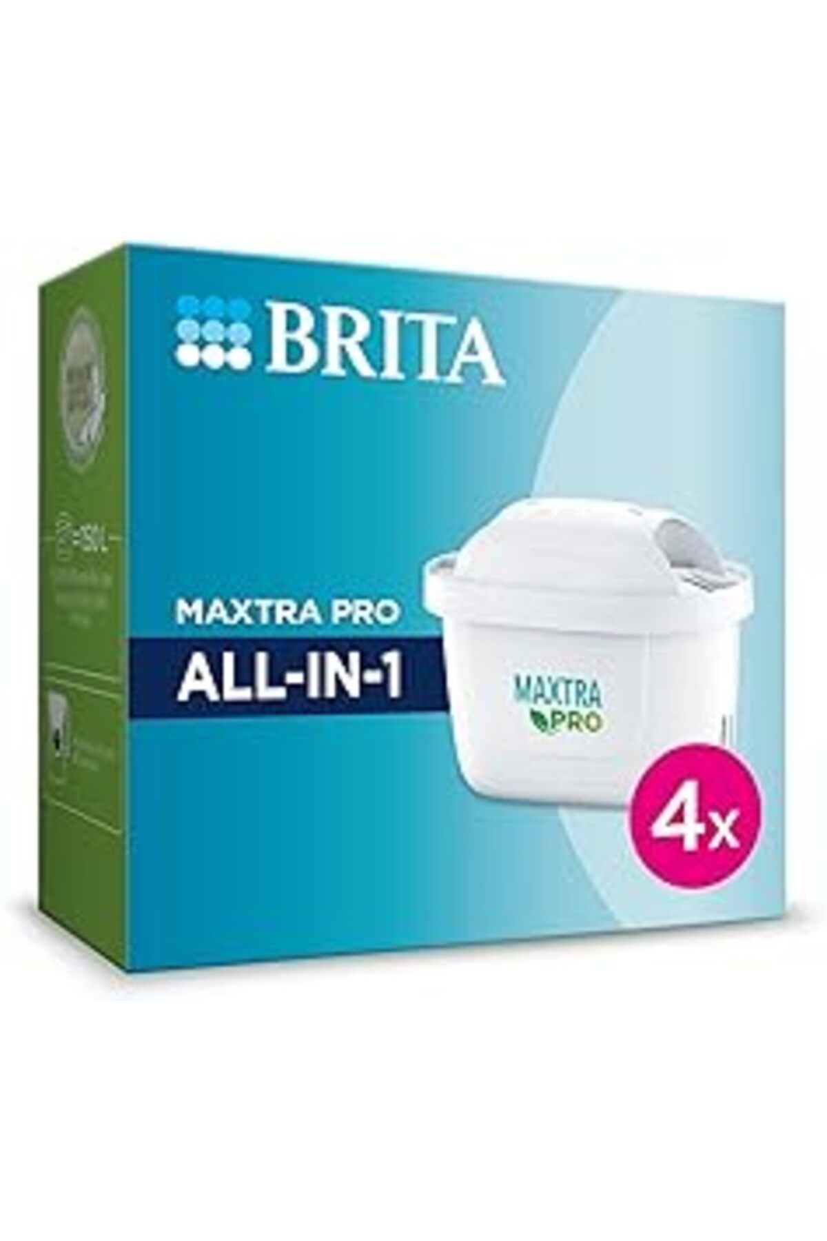 Pazarcan Maxtra Pro All-In-1 Su Arıtma Filtresi, 4’Lü