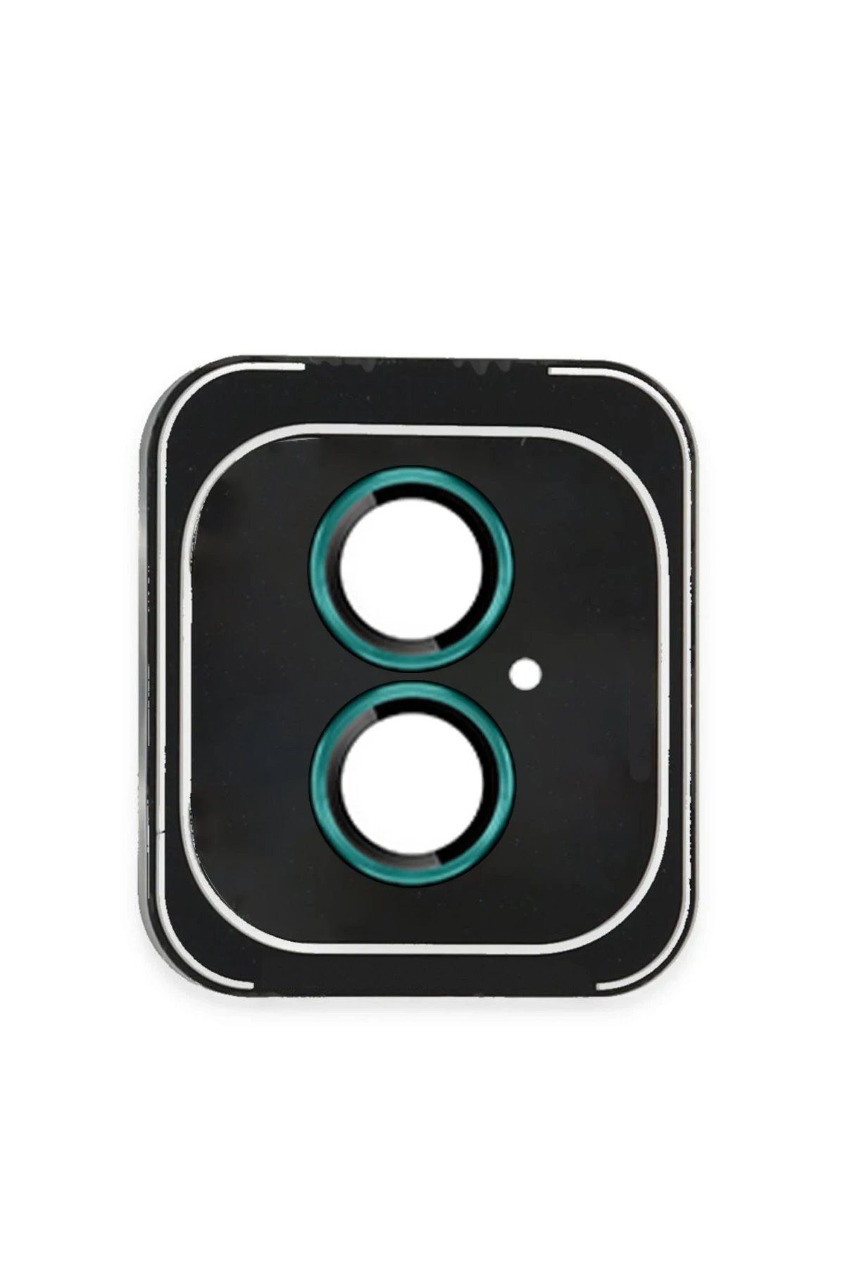 Toptan Bulurum iPhone 16 PVD Metal Kamera Lens - Yeşil