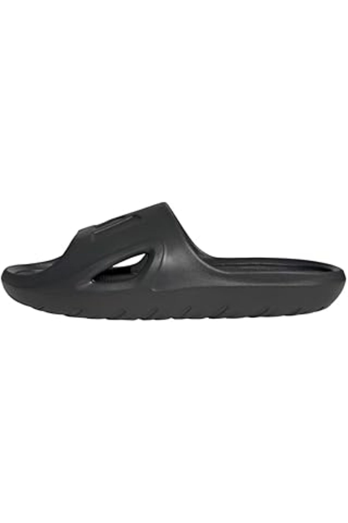 Mu Art Ahşap Adidas Adıcane Slıde Unisex Yetişkin Terlik, Gri, 37