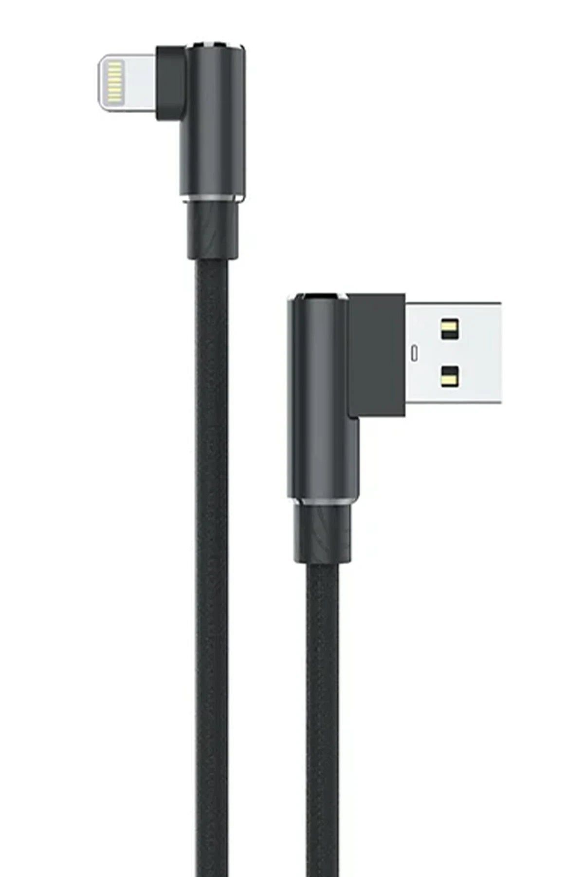 Toptan Bulurum USB to Lightning 3M 2.4A Kablo - Siyah