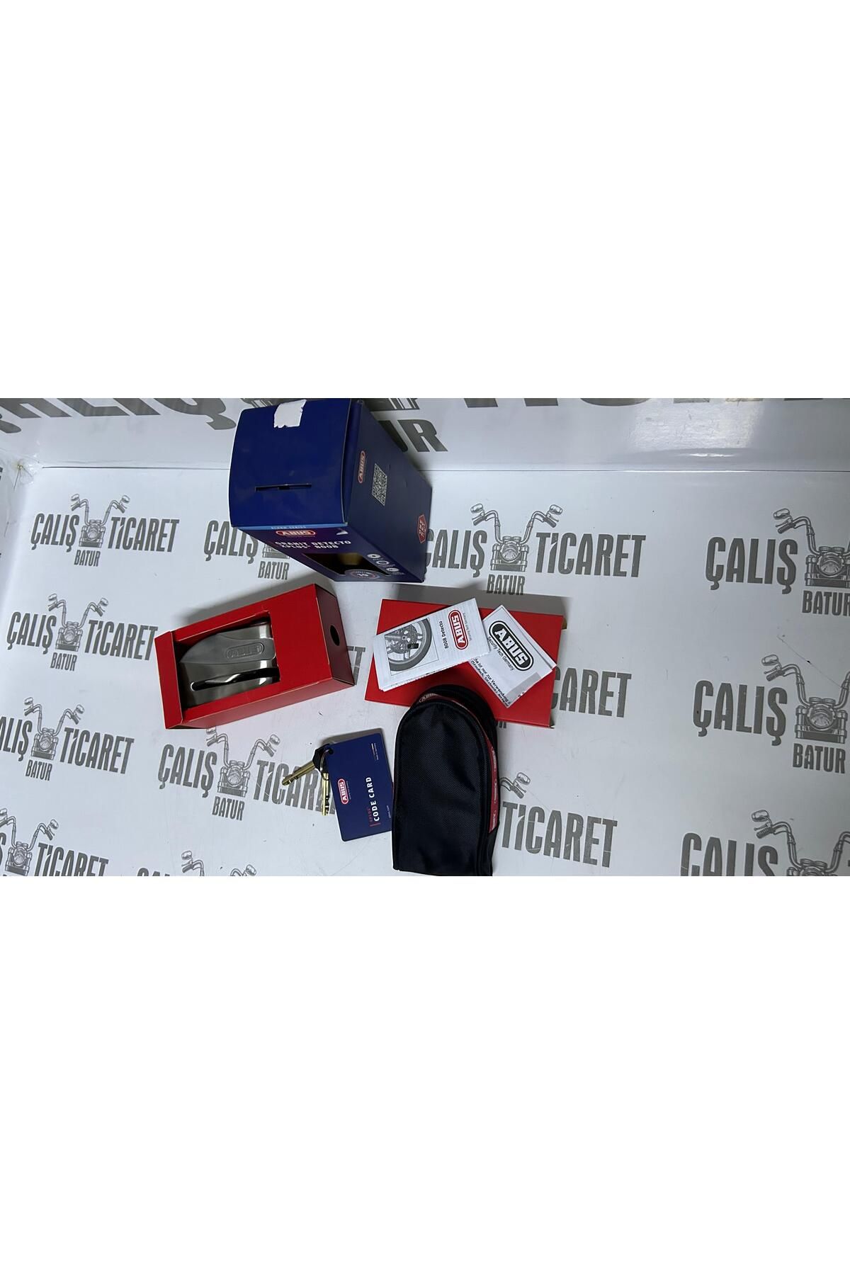 Abus MOTOSİKLET ALARMLI DİSK KİLİDİ
