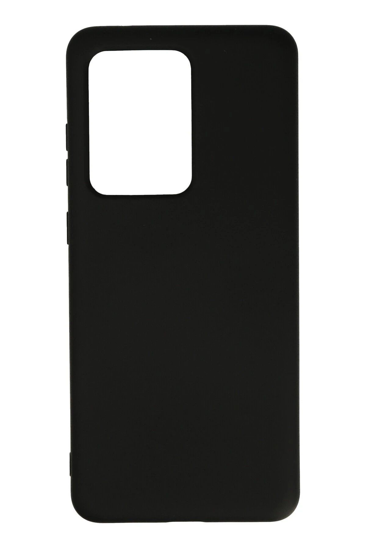 Toptan Bulurum Samsung Galaxy S20 Ultra Kılıf Nano içi Kadife Silikon - Siyah