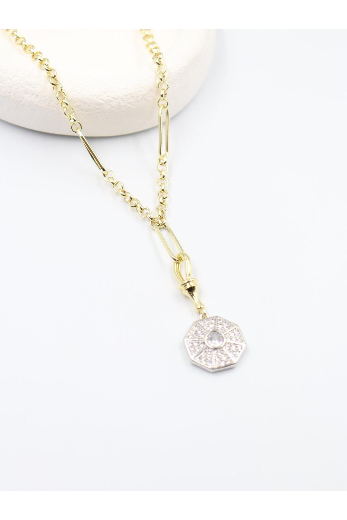 BY CANSU ACCESSORİES Aurora VIP Gold Kolye (14k)