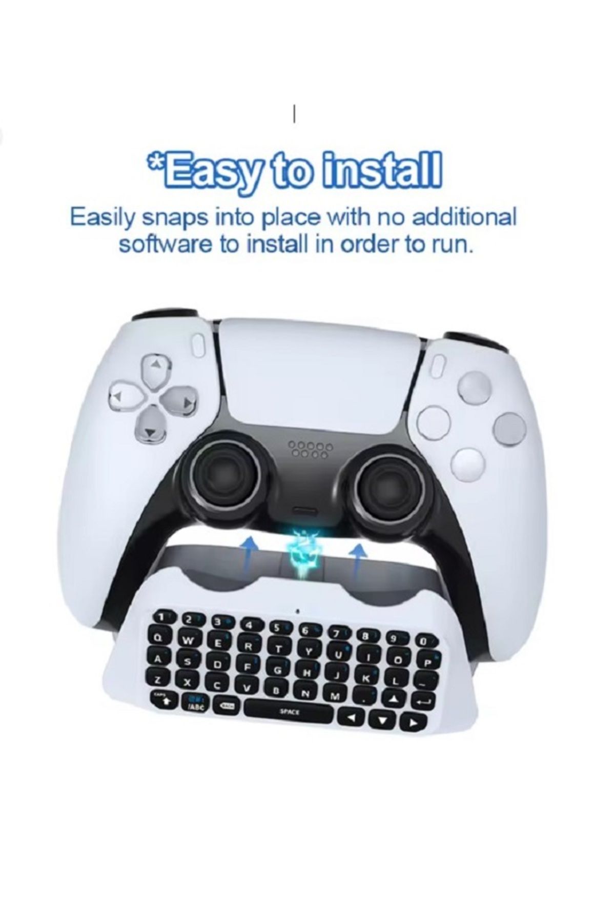 İys-For PS 5 Elite Controller Wireless Keyboard Controller Keypad Chat Pad For PS5 Elite DualSense 2