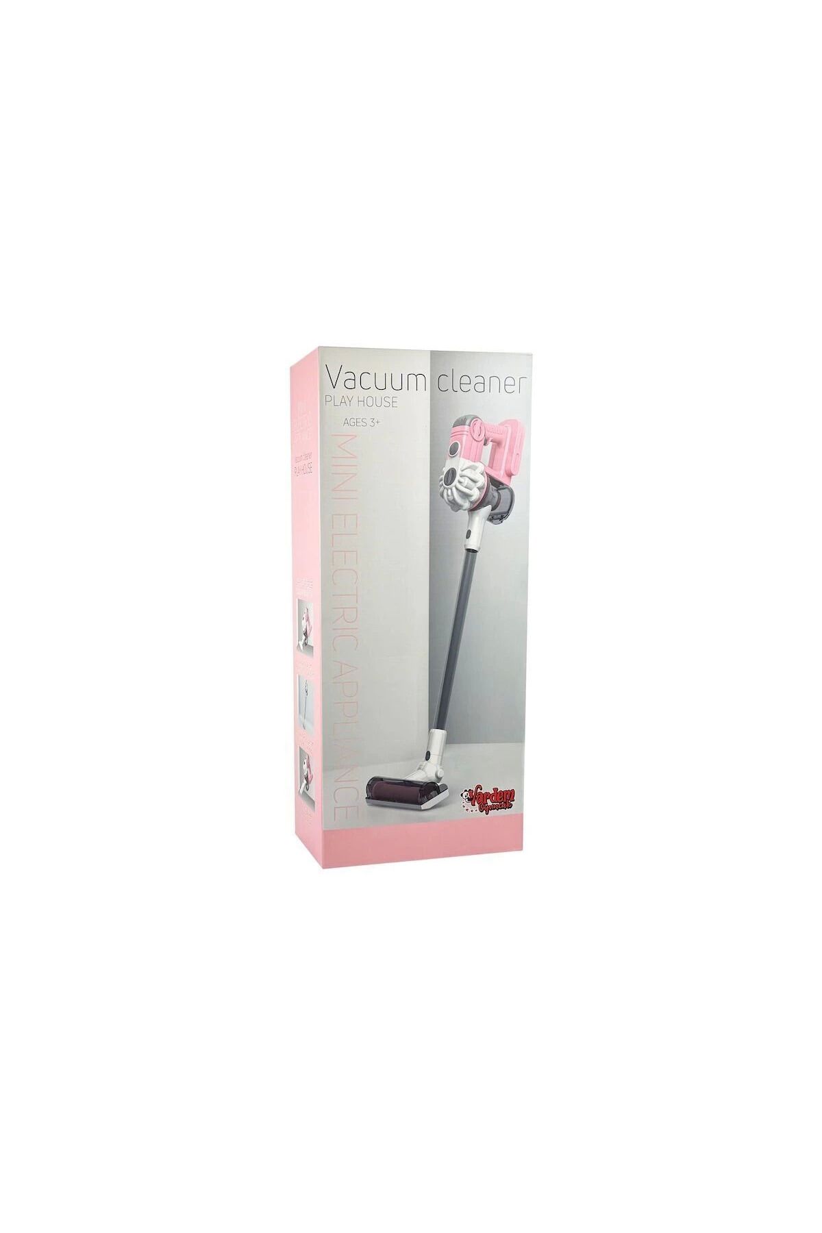 ÖYKÜ VE YİĞİT LS8807C - Vardem Dikey Elektrik Süpürgesi Pembe 3 in1 Kapalı Kutu