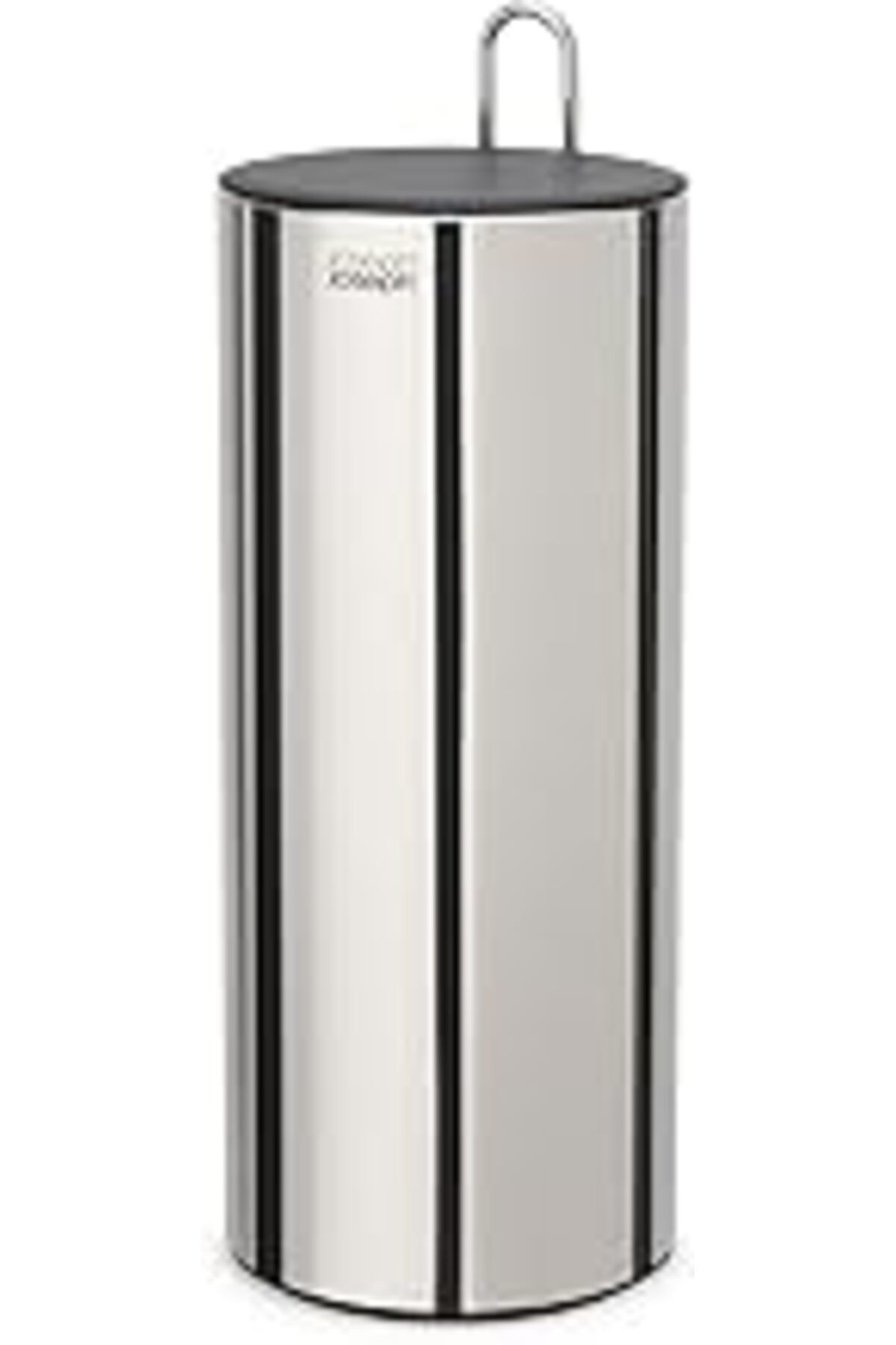 Pazarcan Joseph Joseph Easystore Luxe Paslanmaz Çelik Gizli Tuvalet Kağıdı Tutacağı, Kapaklı Stand, 3 Ruloya