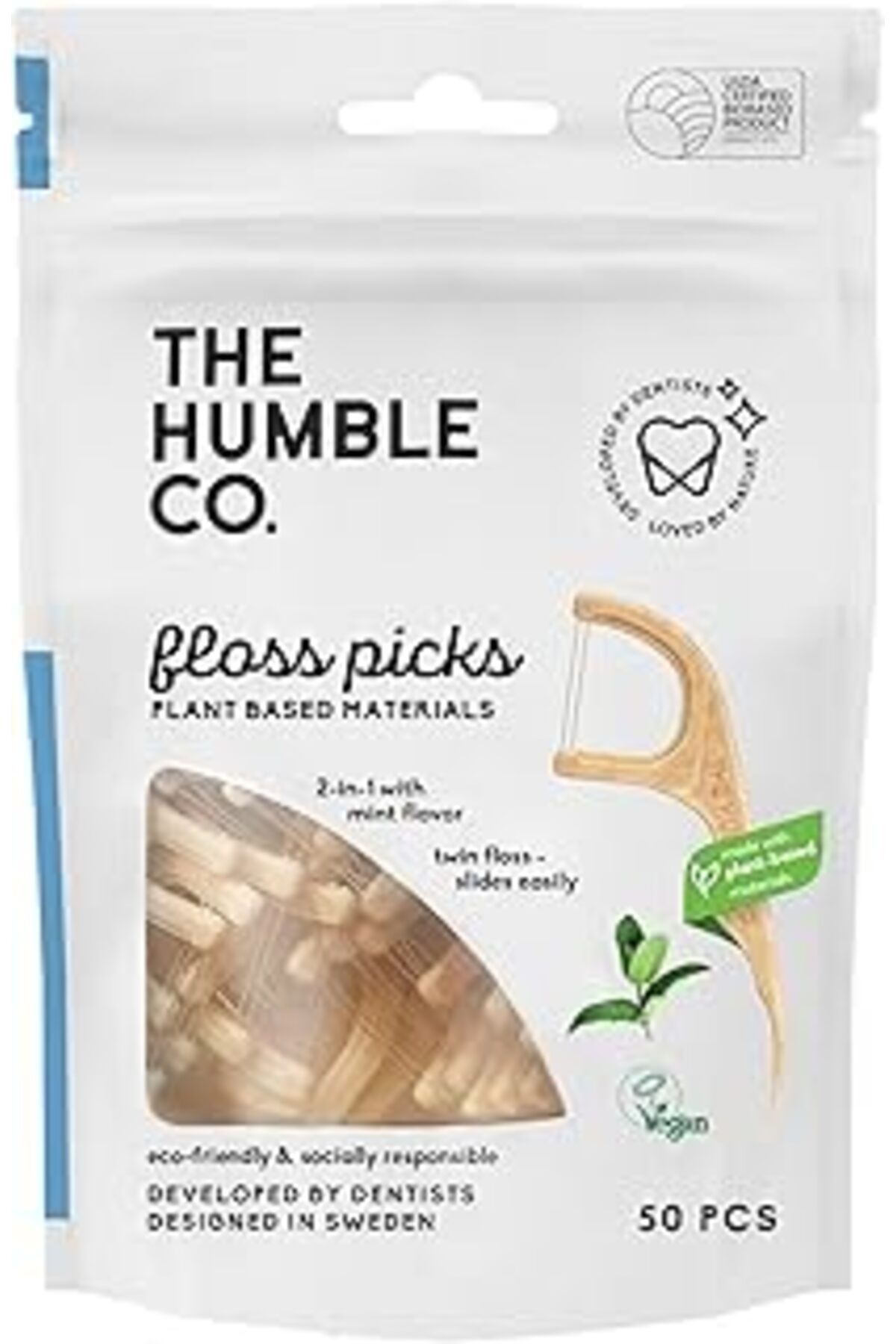 TBSProjects The Humble Co. Humble Brush Floss Picks Nane - Kürdanlı Diş Ipi