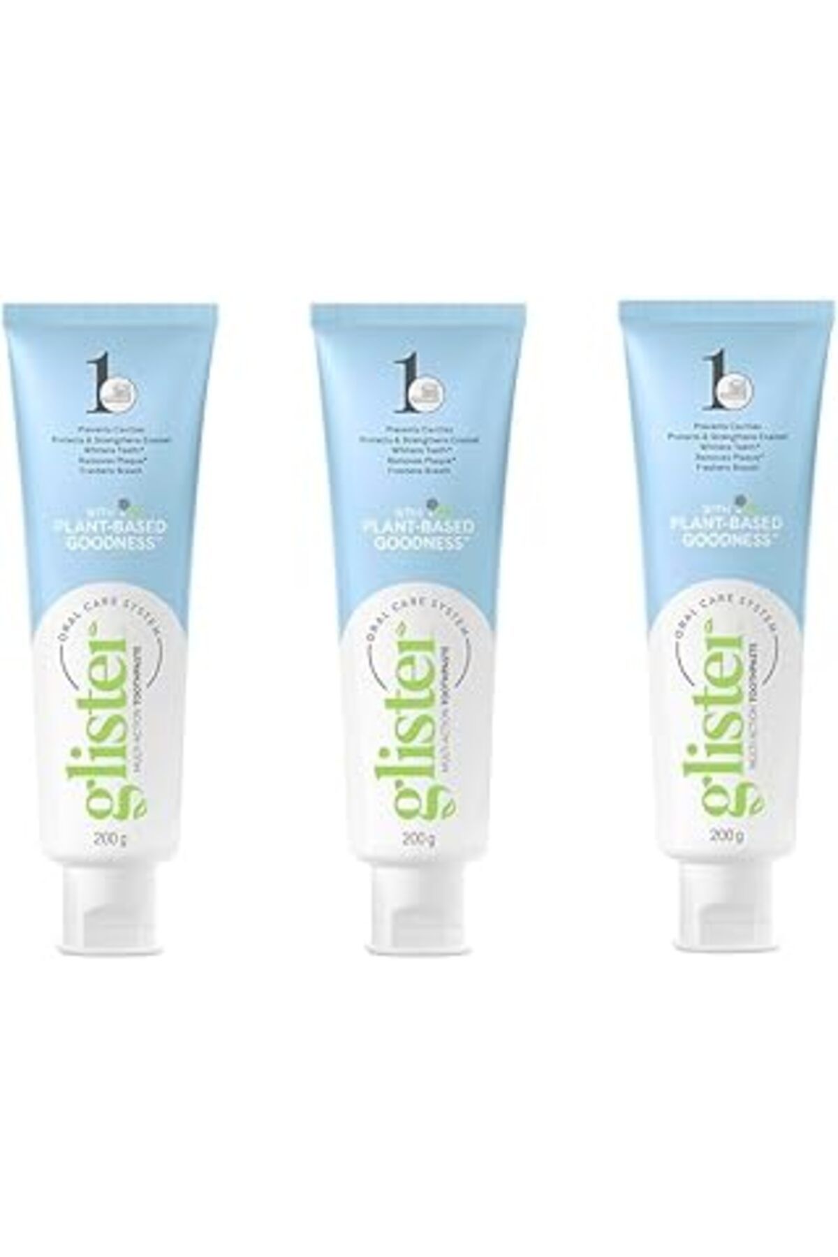 Pazarcan Amway Glister Flörürlü Büyük Boy Diş Macunu 150 Ml (3 Adet)