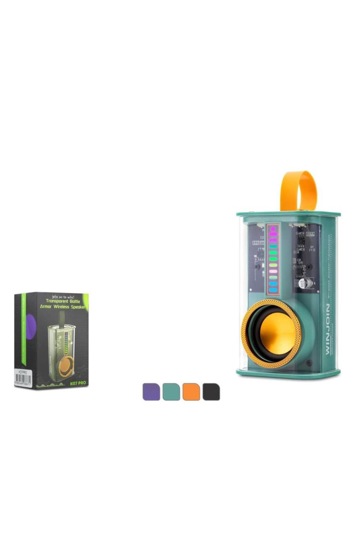 NODAR Hadron K07PRO Yeşil Bluetooth Speaker 5W 102-61-47MM